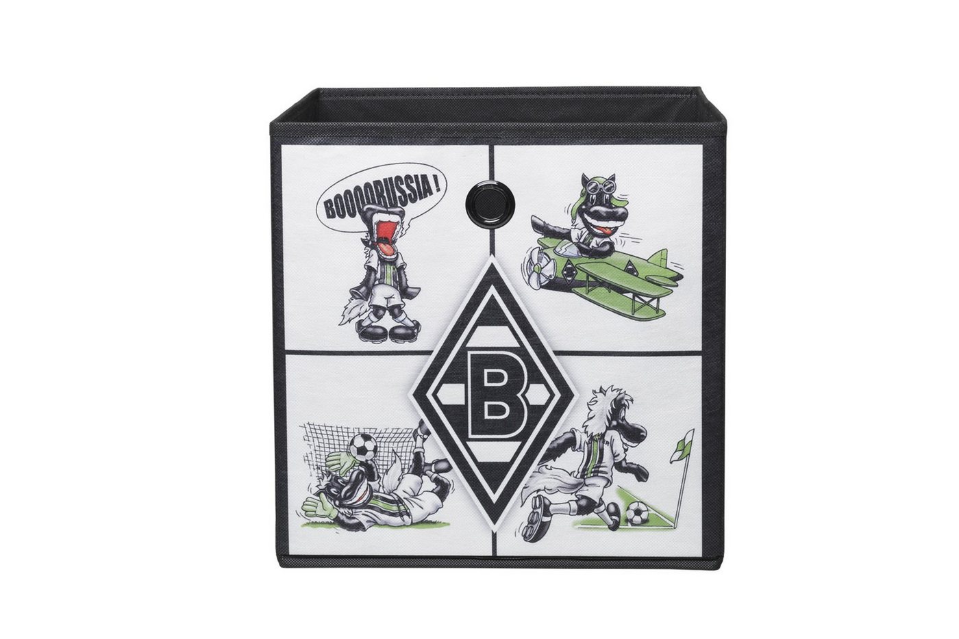 Thumbnail - Fun Möbel Faltbox Box - Borussia Mönchengladbach / Nr.3 - 32 x 32 cm (1 Stück)