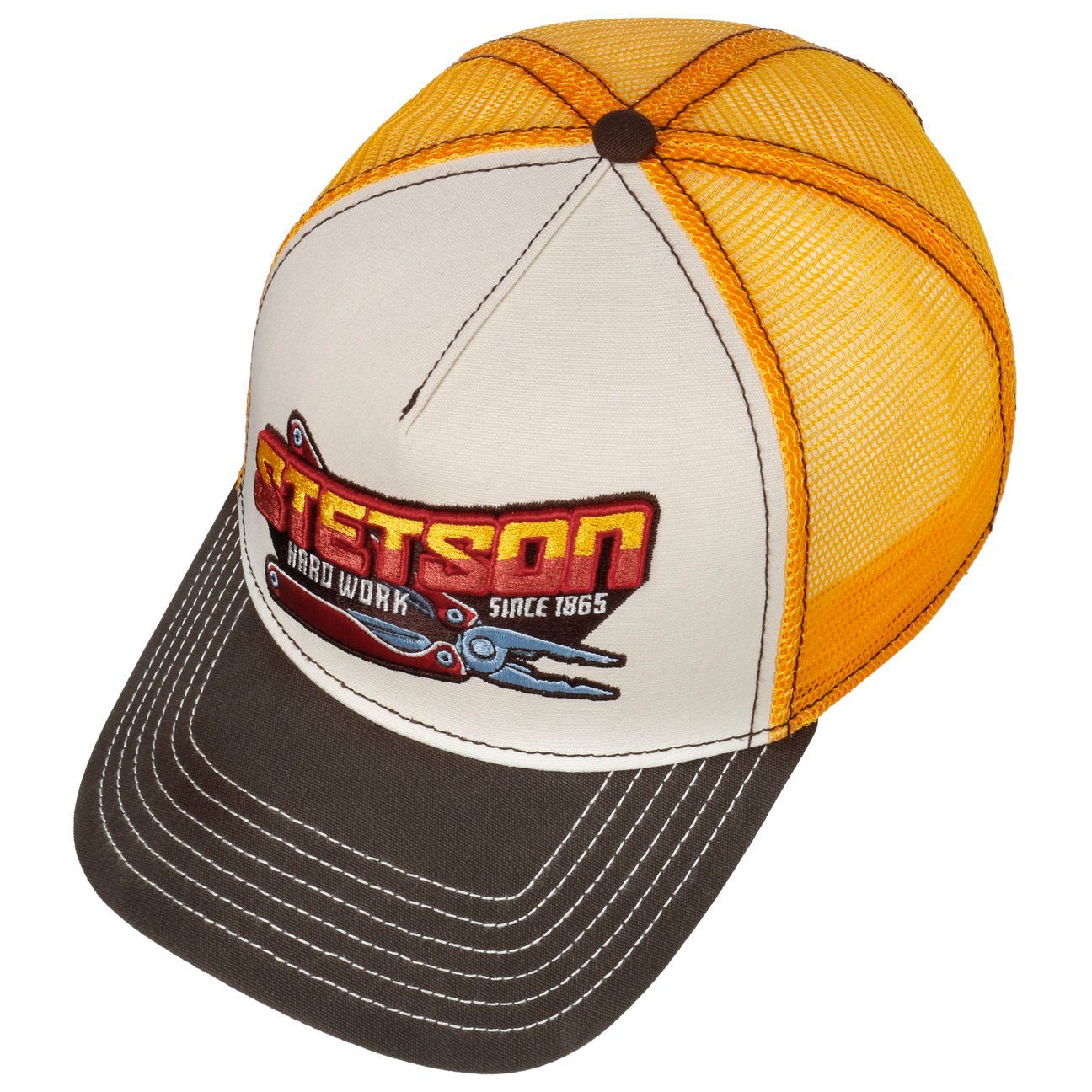 Basecap Stetson Snapback Trucker Cap (1-St)