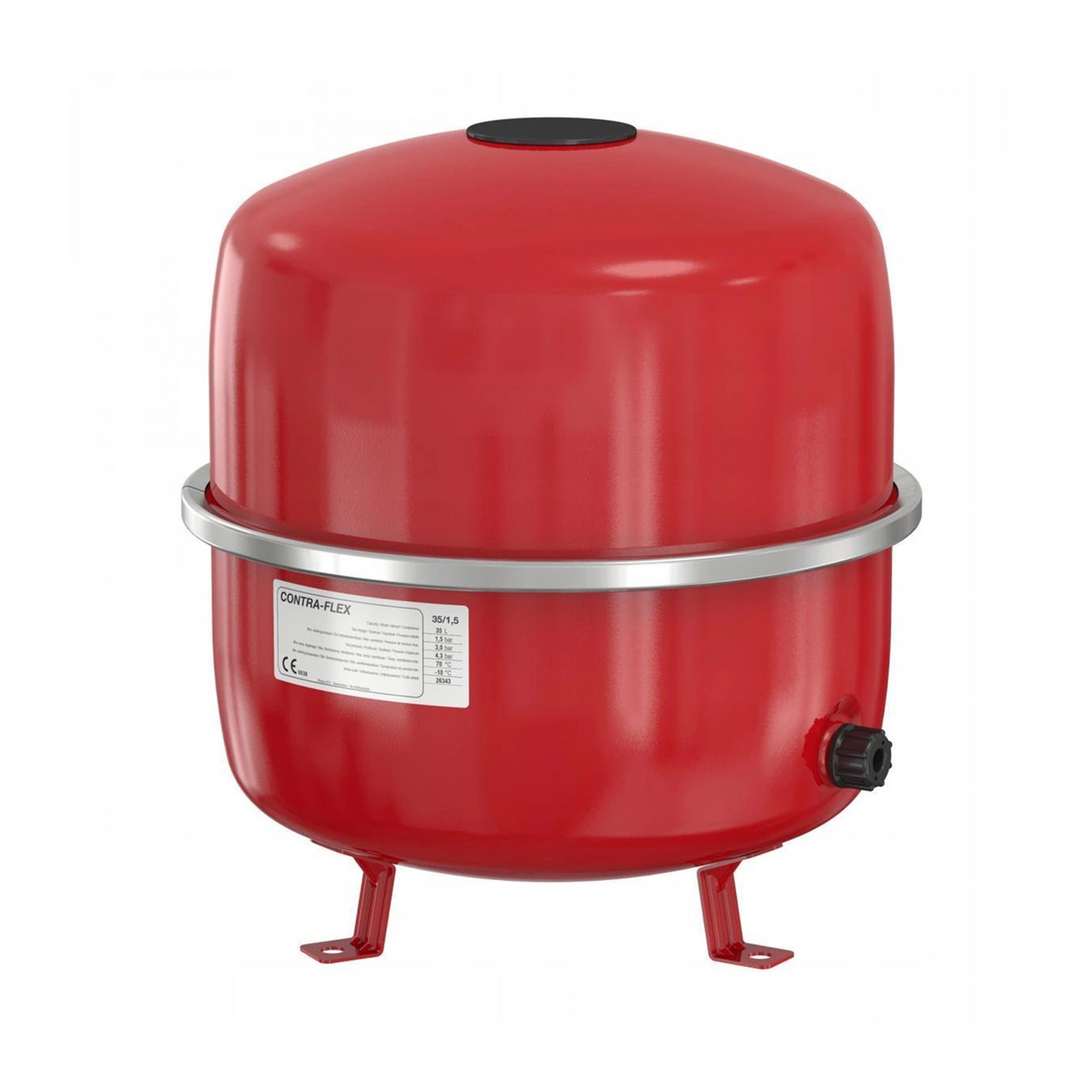 Flamco Sanitär-Installationsset Flamco 26343 Contra-Flex 35/1,5 3 bar Ausdehnungsgefäß, 1-St.