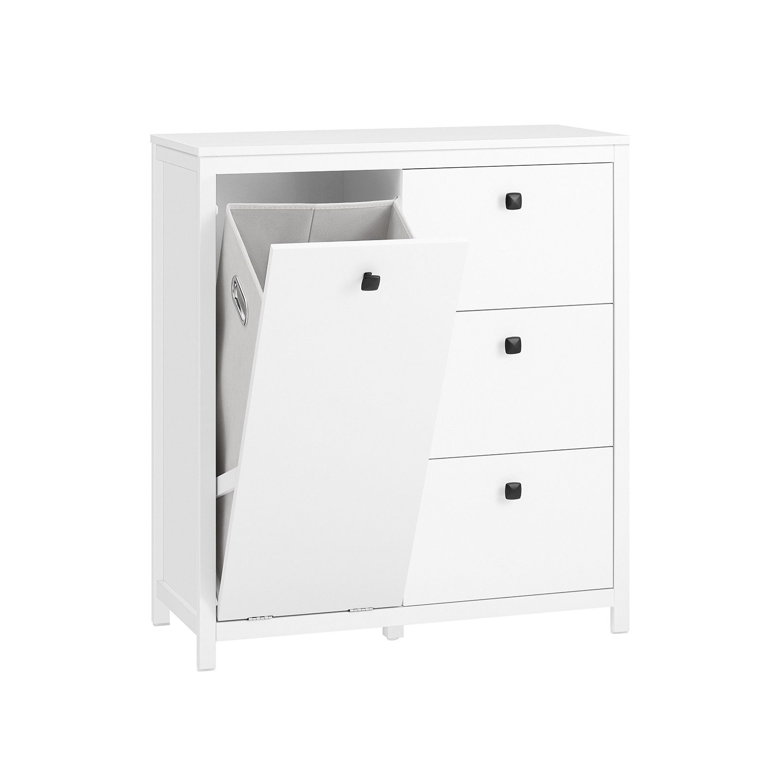 SoBuy Wäscheschrank BZR97 Badschrank mit ausklappbarem günstig online kaufen