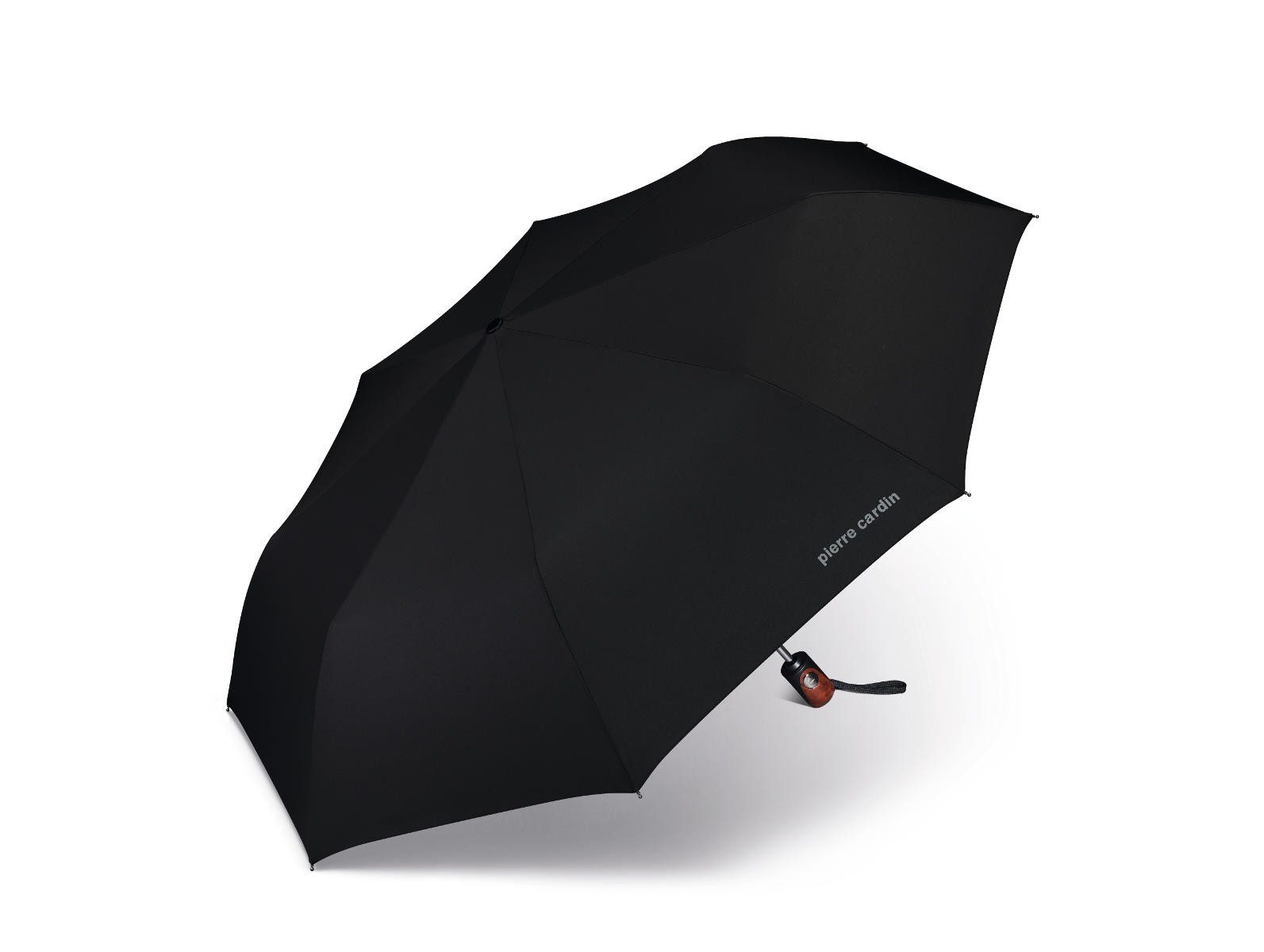 Pierre Cardin Taschenregenschirm Easymatic Alpula Herren Schirm Automatik Schwarz, Automatik