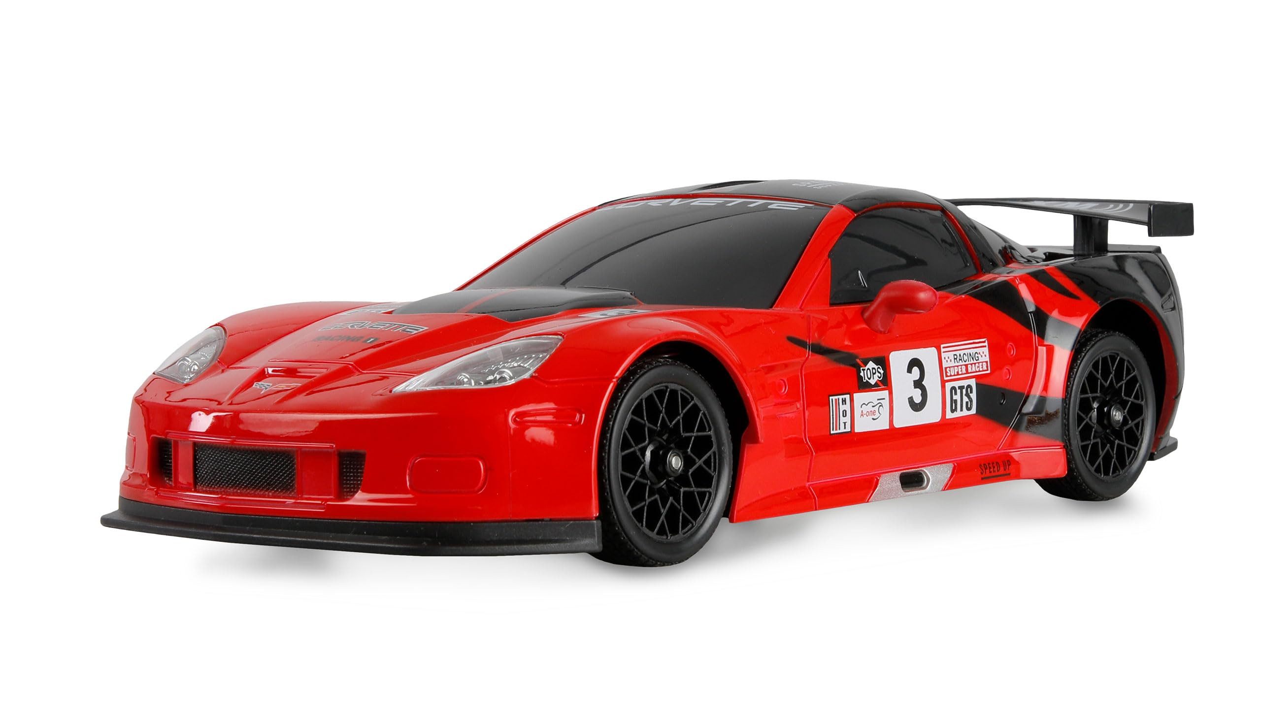 Amewi RC-Auto Corvette C6R, RC Drift-Car im Maßstab 1:18, realistische LED-Beleuchtung