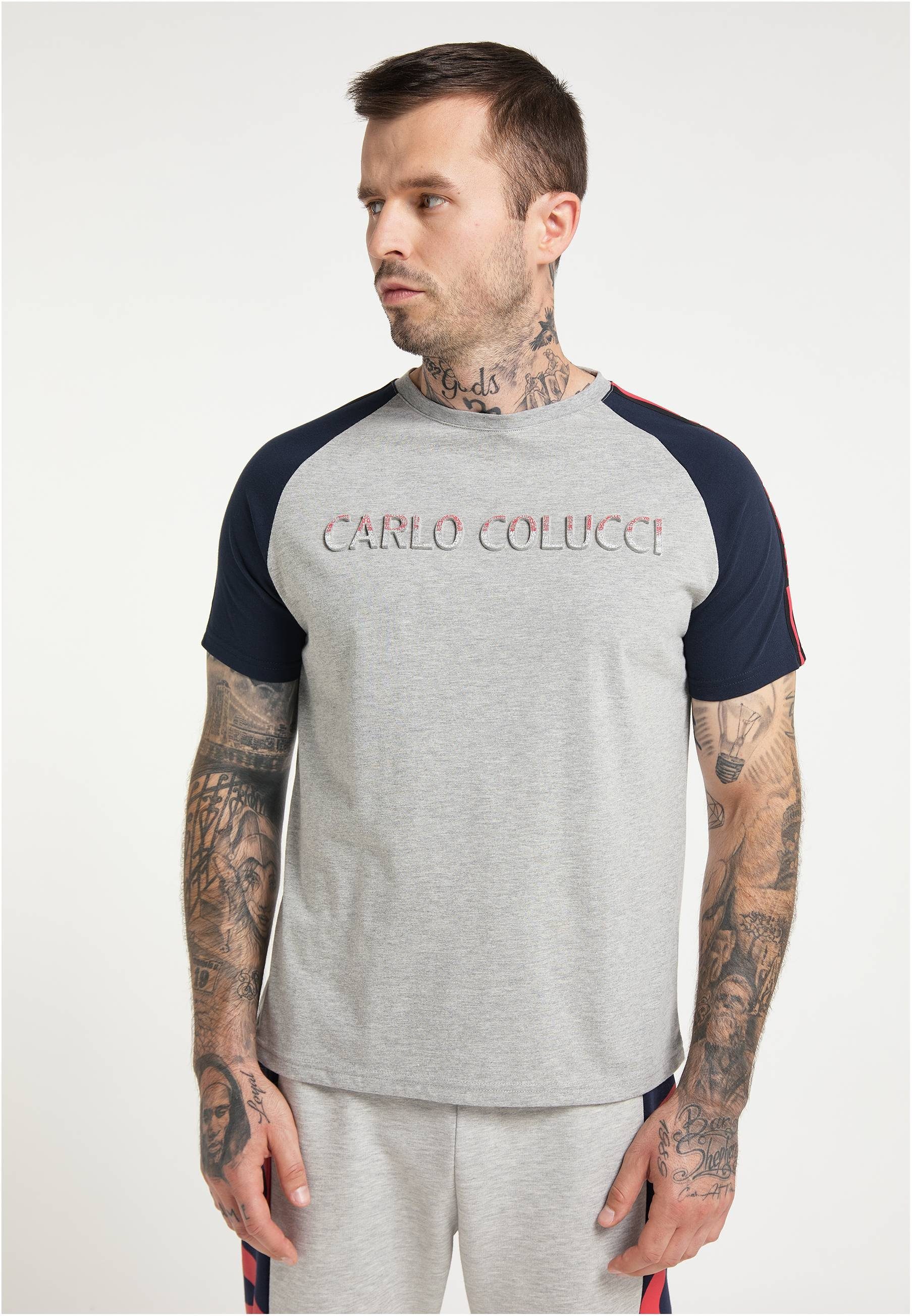 Herren Shirts CARLO COLUCCI T-Shirt Canali