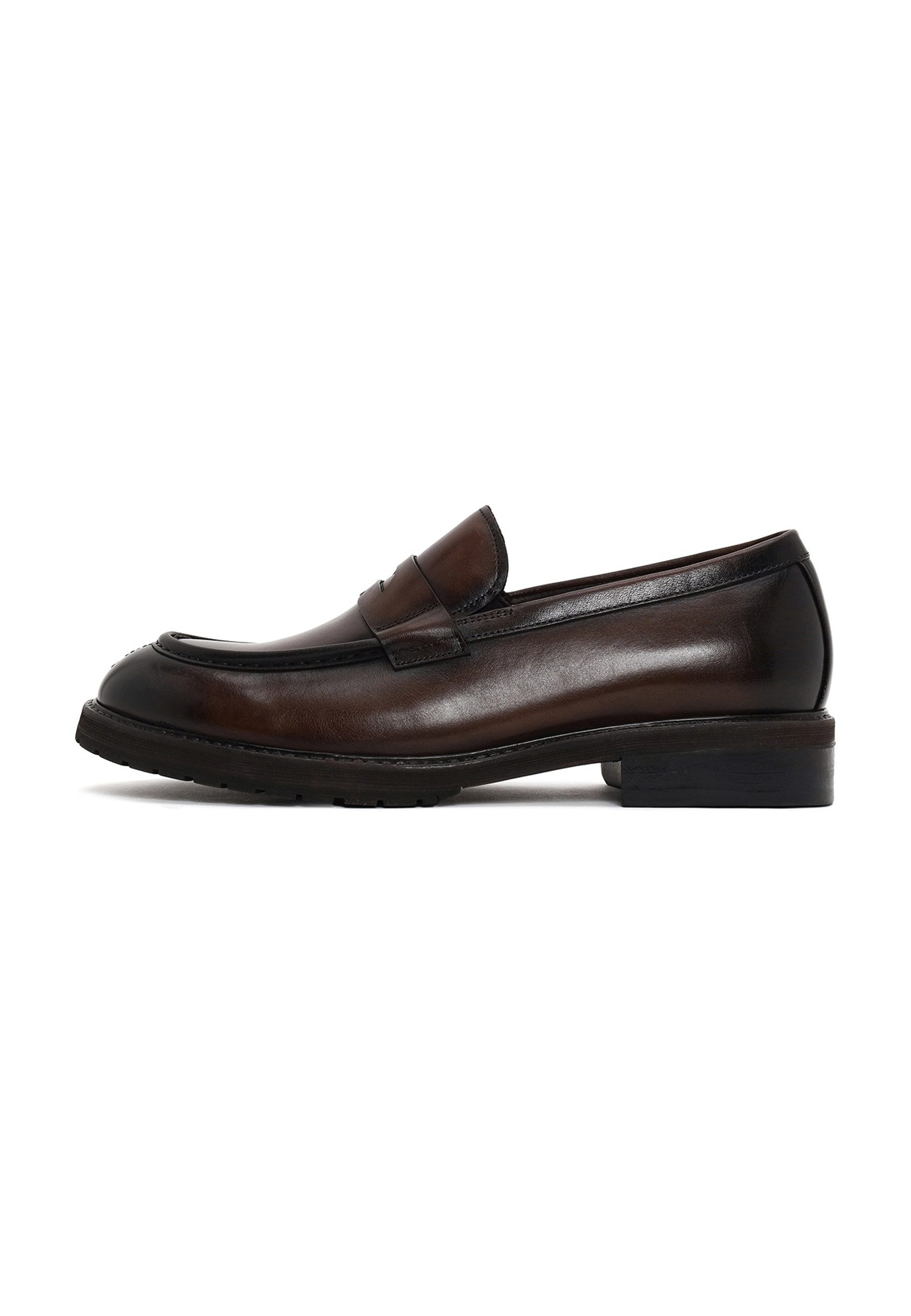Derimod Leder Slipper Penny Loafer Loafer