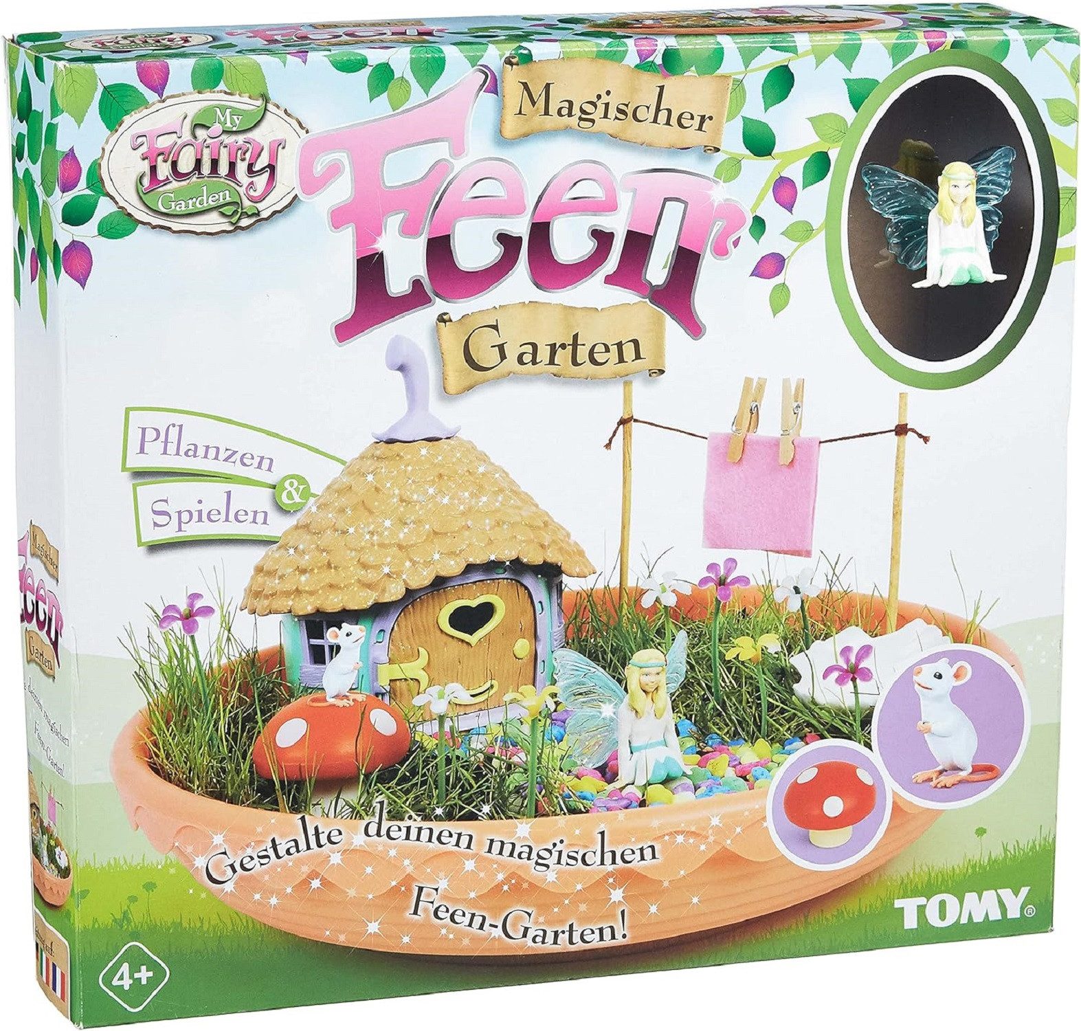 Tomy® Minipuppe My Fairy Garden E72779DE Magic Fairy Garden (with seeds) - Single