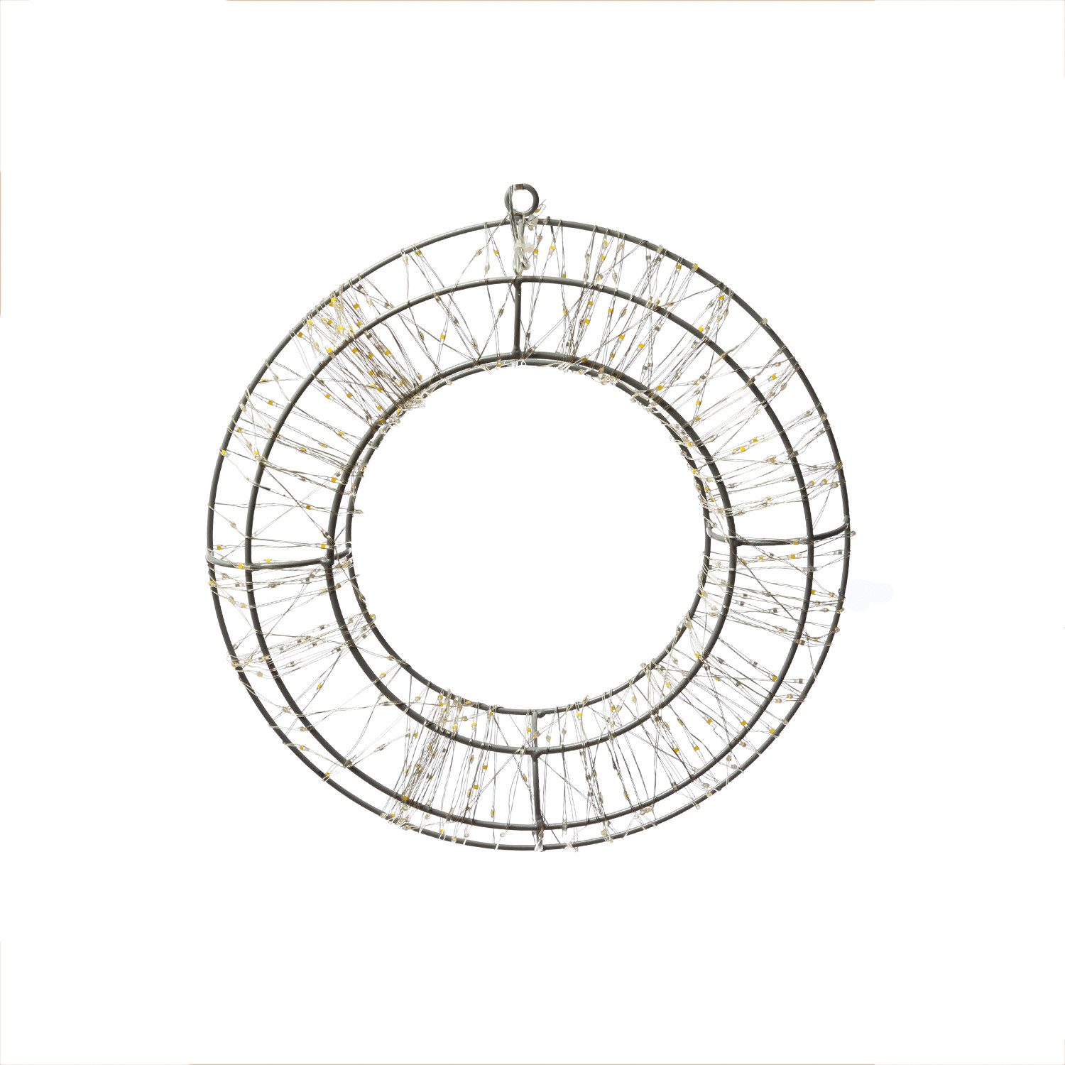 MARELIDA Dekokranz LED Lichtkranz Türkranz Weihnachtskranz 30cm 400LED 8 Mo günstig online kaufen