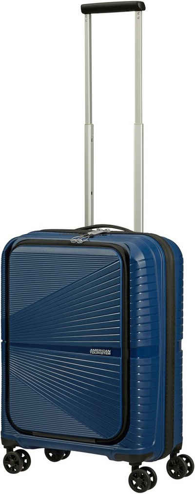 American Tourister® Hartschalen-Trolley Airconic, 55 cm (20 cm), 4 Rollen, mit 15,6-Zoll Laptopfach, Tabletfach und USB-Schleuse