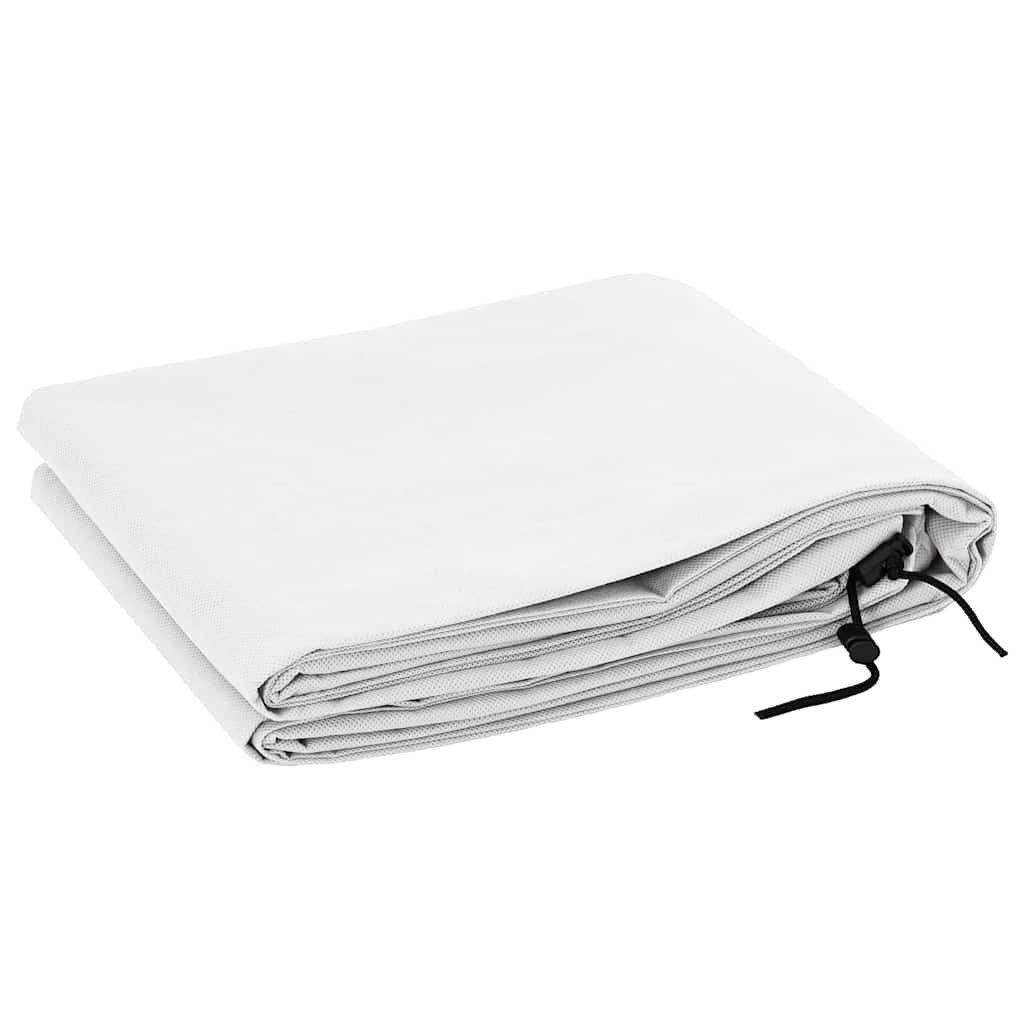 vidaXL Schutznetz Frostschutzpflanzenfleeceabdeckungen 5 pcs Weiß 1,8 x 1,2 m, BxL: 1.8x180 m, (5-St)
