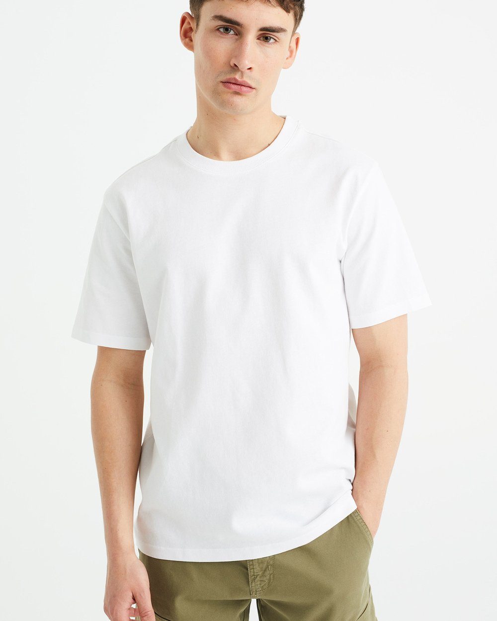 (1-tlg) Weiß WE T-Shirt Fashion