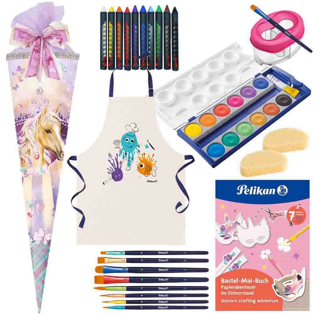 Herlitz Schultüte 85 cm gefüllt 2025 Mädchen Horse