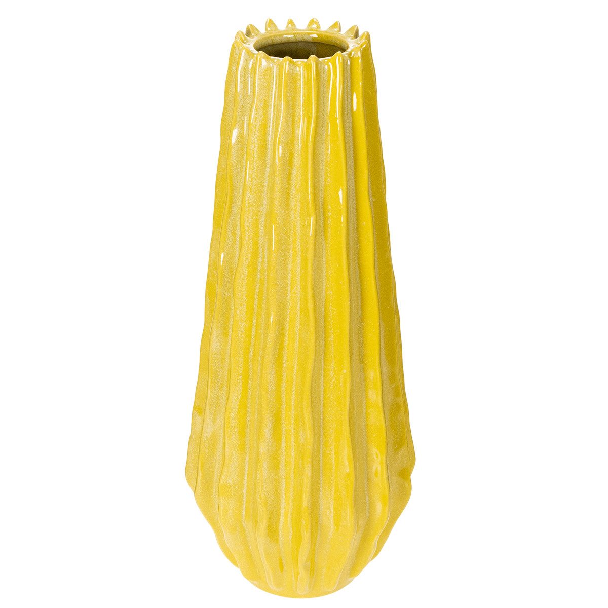 Florists Products Übertopf Elegante Vase mit gerilltem Design für moderne Raumdekoration