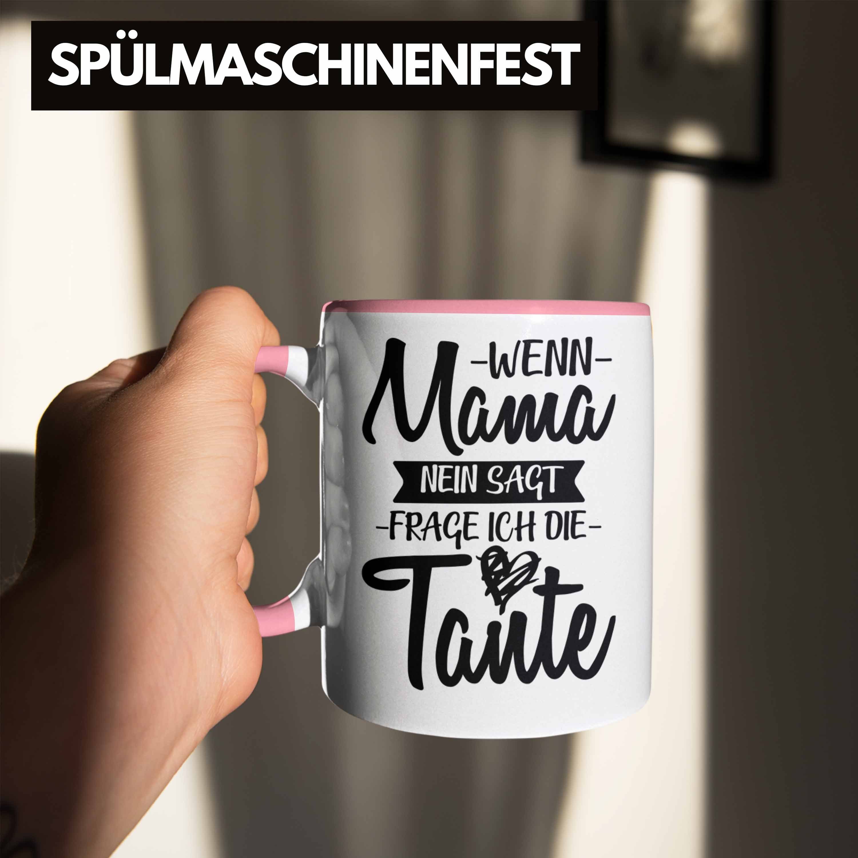 Neffin von Lustige Trendation Geschenk für Geschenkidee Tasse Neffen Trendation - Tasse Rosa Tante