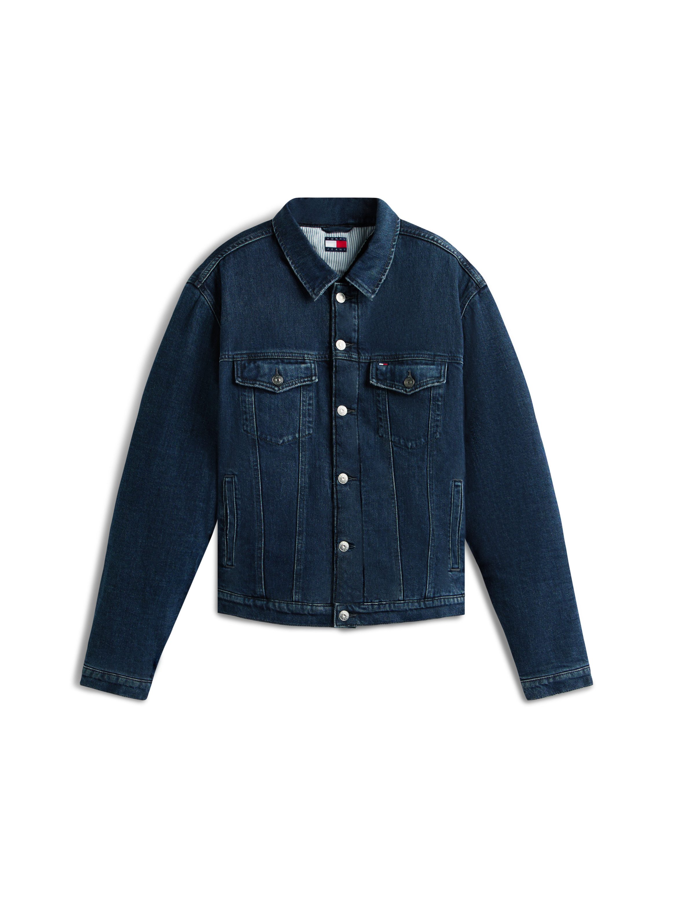 Tommy Jeans Jeansjacke RYAN RGLR TEDDY TRCKR EXT Freizeitjacke, Übergangsjacke – Bild 5 von 5