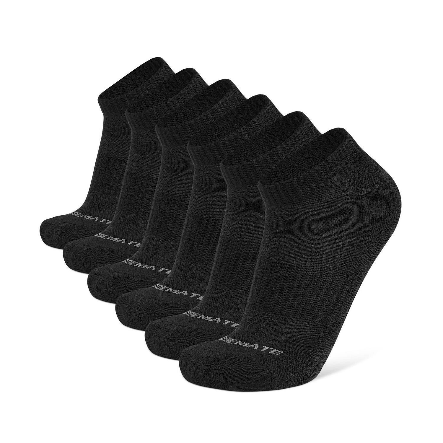 LuxusKollektion Sneakersocken Sneaker Socken Herren Damen 6 Paar Gepolstert Baumwolle