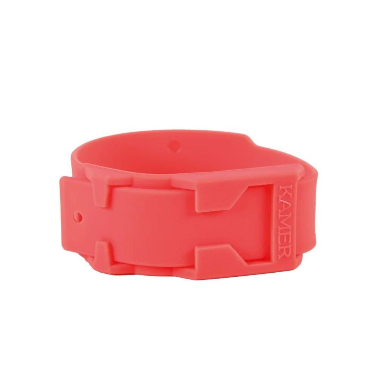 Horizont Tier-Halsband Kunststoff Fesselband 10 Stück (rot)