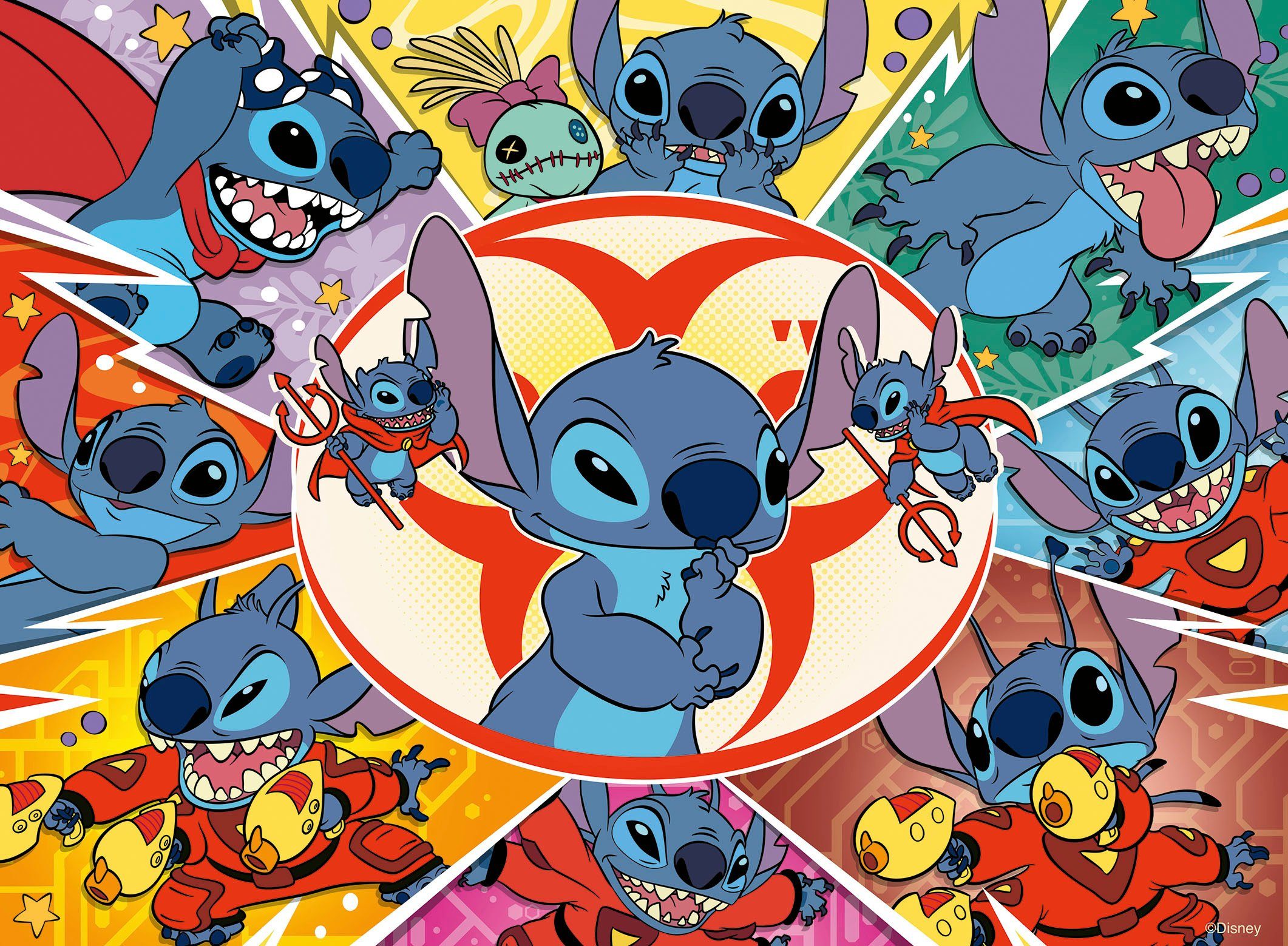 Ravensburger Puzzle Disney Stitch, 100 Puzzleteile, Made in Germany günstig online kaufen