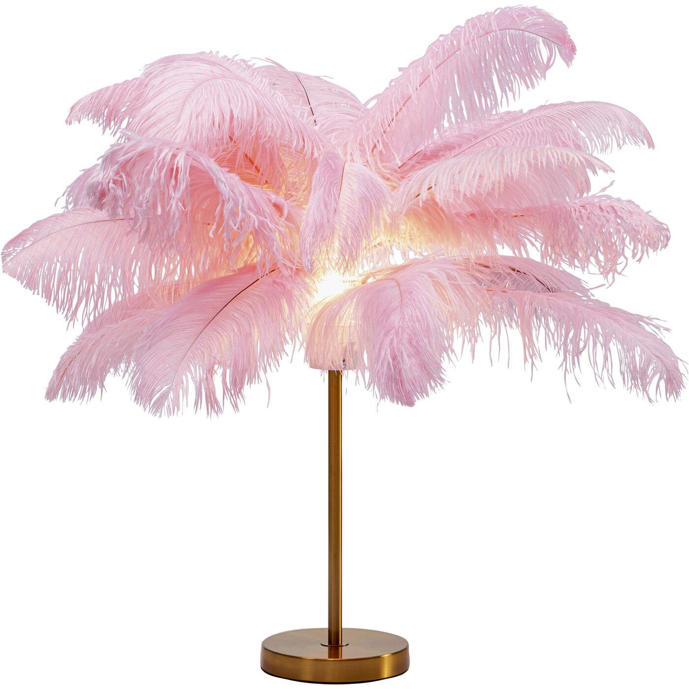 Kare Design Tischleuchte Feather Palm, ohne Leuchtmittel