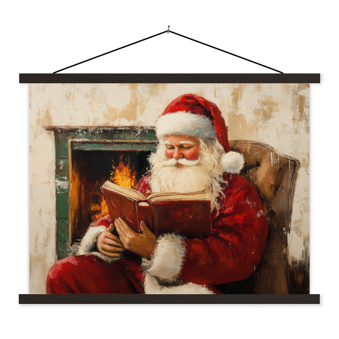 MuchoWow Poster Weihnachten - Weihnachtsmann - günstig online kaufen