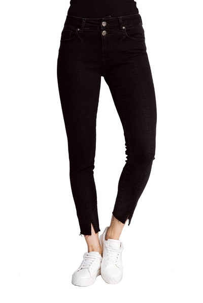 Zhrill Skinny-fit-Jeans »Skinny Jeans KELA Black« angenehmer Tragekomfort