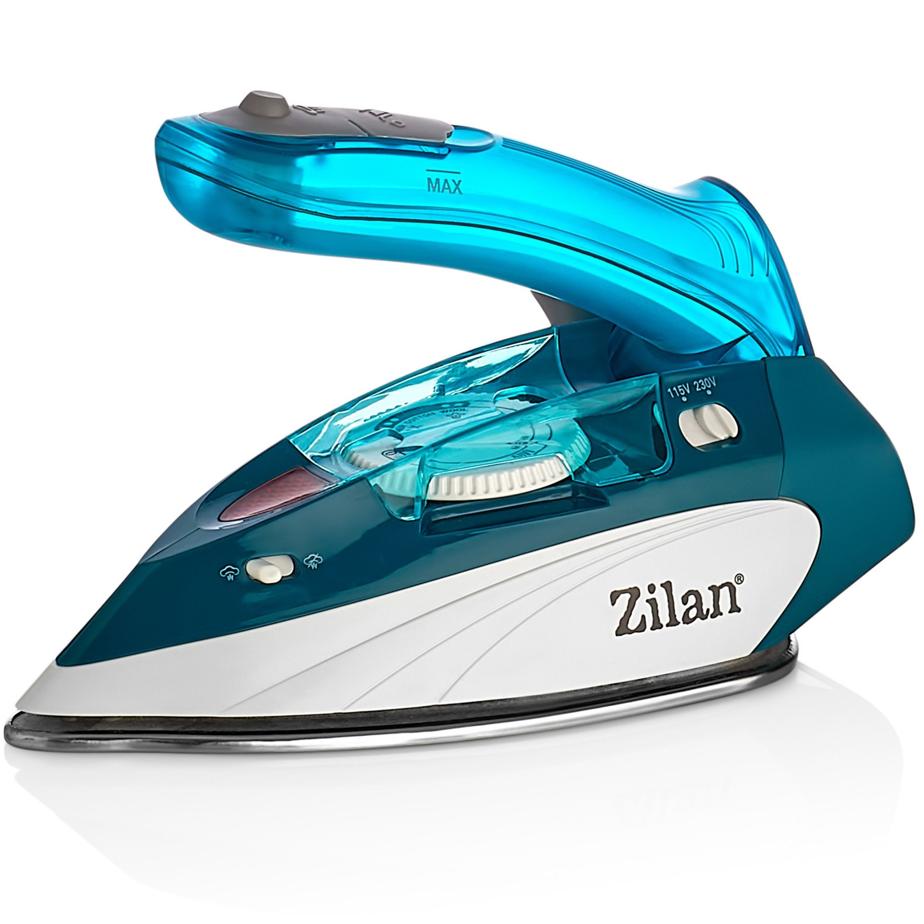 Zilan Dampfbügeleisen ZLN-4223, 1100 W, Antihaft Beschichtete Bügelsohle,Temperaturkontrolle