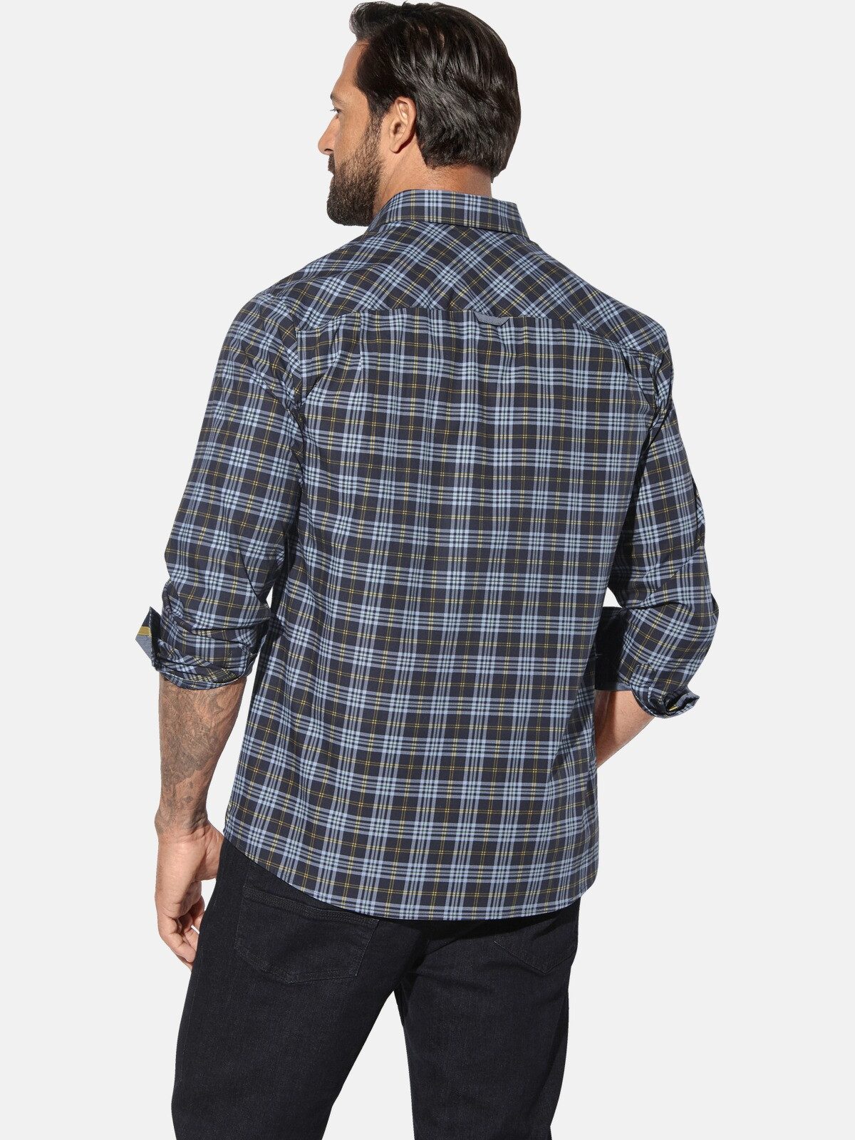 Jan Vanderstorm Langarmhemd JORGREN mit Brusttasche günstig online kaufen