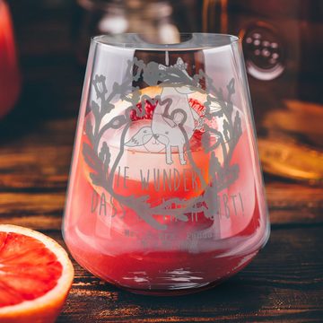 Mr. & Mrs. Panda Cocktailglas Bär Königin - Transparent - Geschenk, Lieblingsmensch, Cocktail Glas, Premium Glas, Einzigartige Gravur