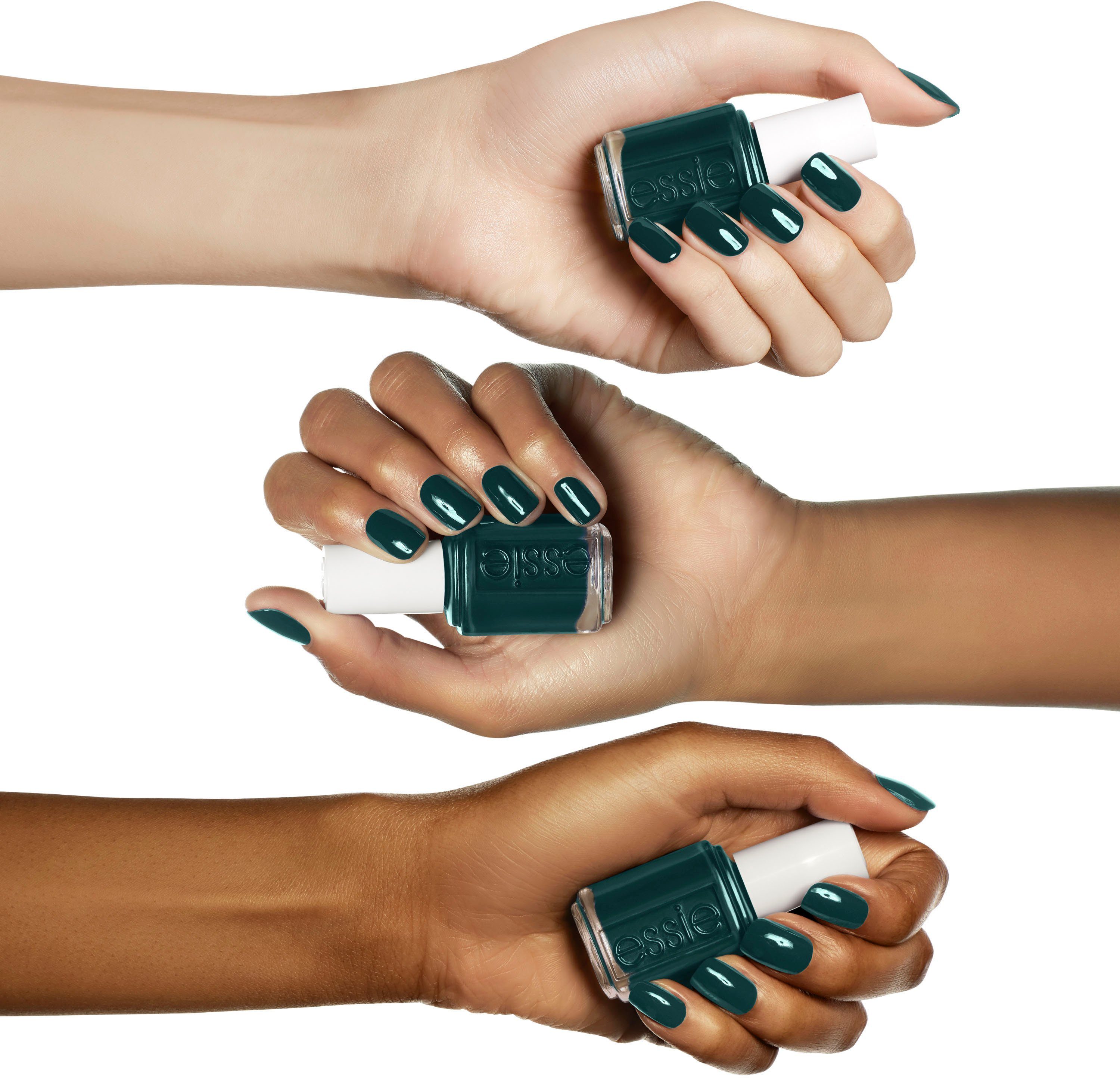 essie Nagellack, für farbintensive und ultra-starke Nägel, natürliche Inhaltsstoffe