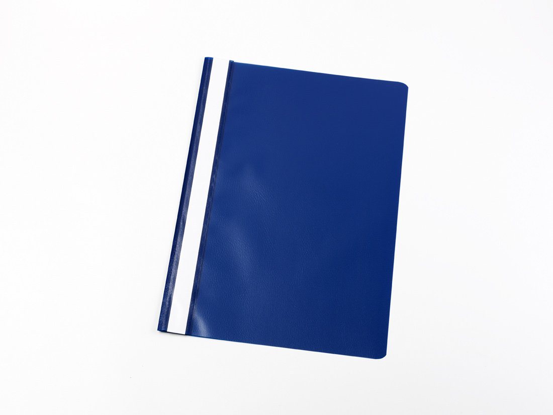 Loer & Schäfer Hefter Schnellhefter DIN A5 / PP / Farbe: dunkelblau