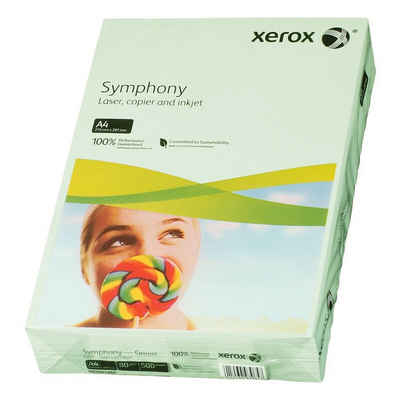 Xerox Drucker- und Kopierpapier Symphony, Pastellfarben, Format DIN A4, 80 g/m², 500 Blatt