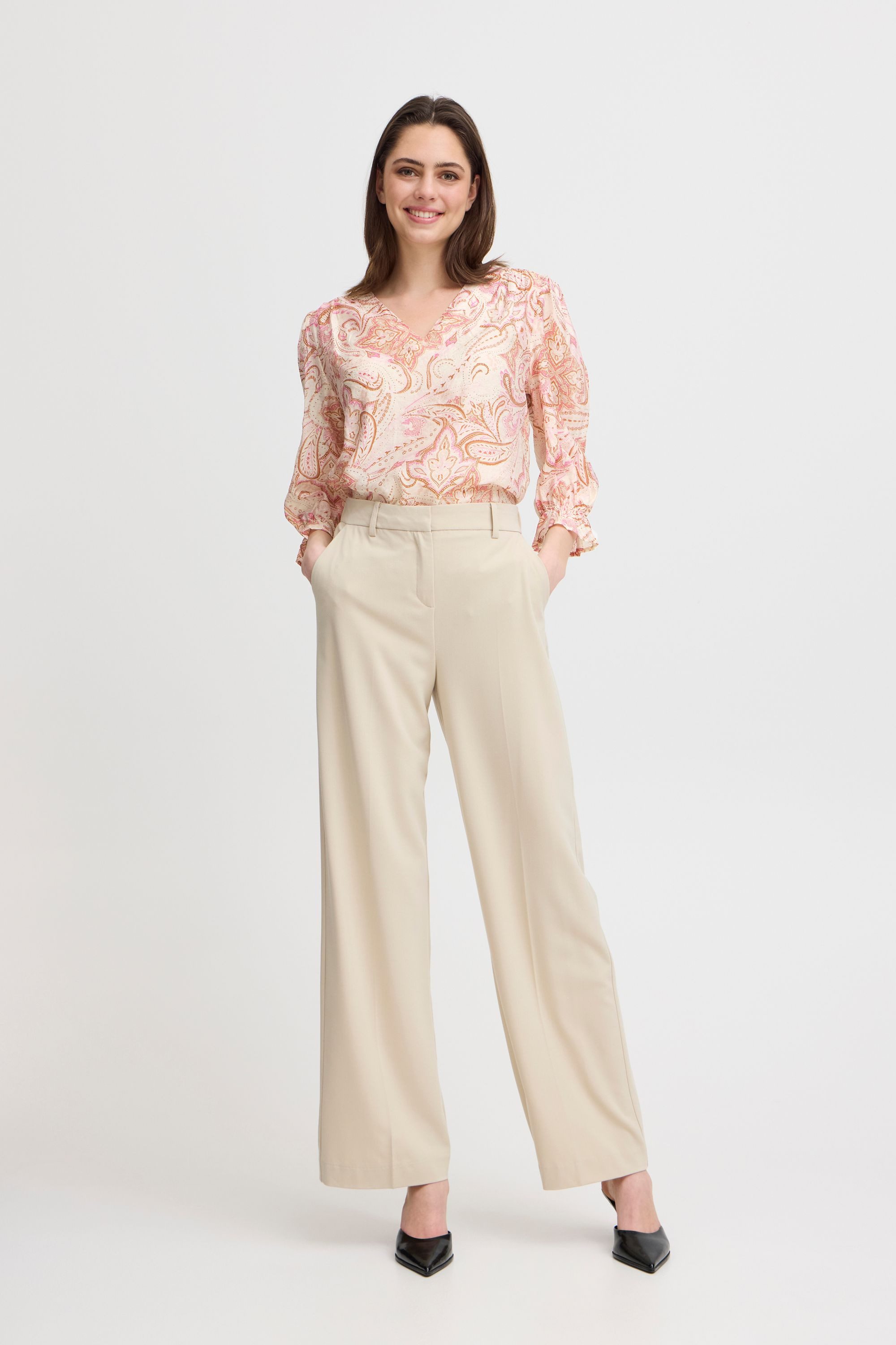 b.young Kurzarmbluse BYFAIRYDAY Moderne Bluse mit günstig online kaufen