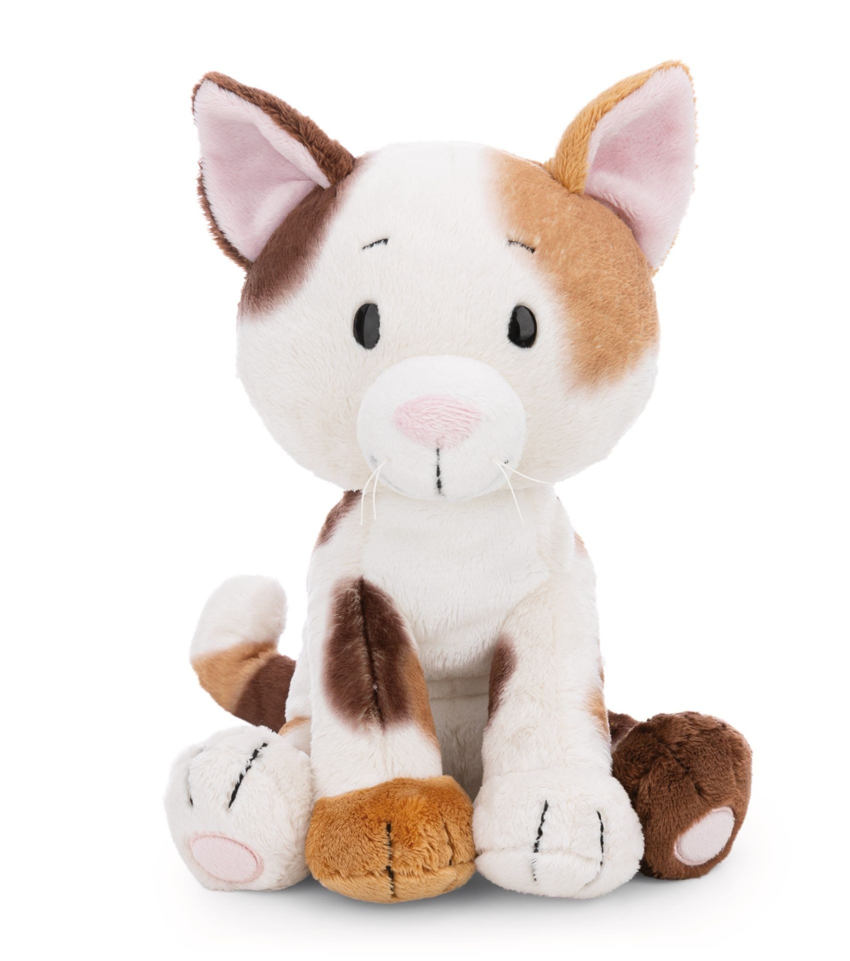 Nici Kuscheltier Nici Glückskatze sitzend 20 cm Plüschkatze Stoffkatze