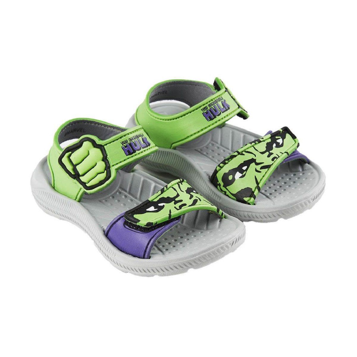 MARVEL Hulk Sandalen – Bequeme Kinderschuhe für kleine Superhelden Sandale