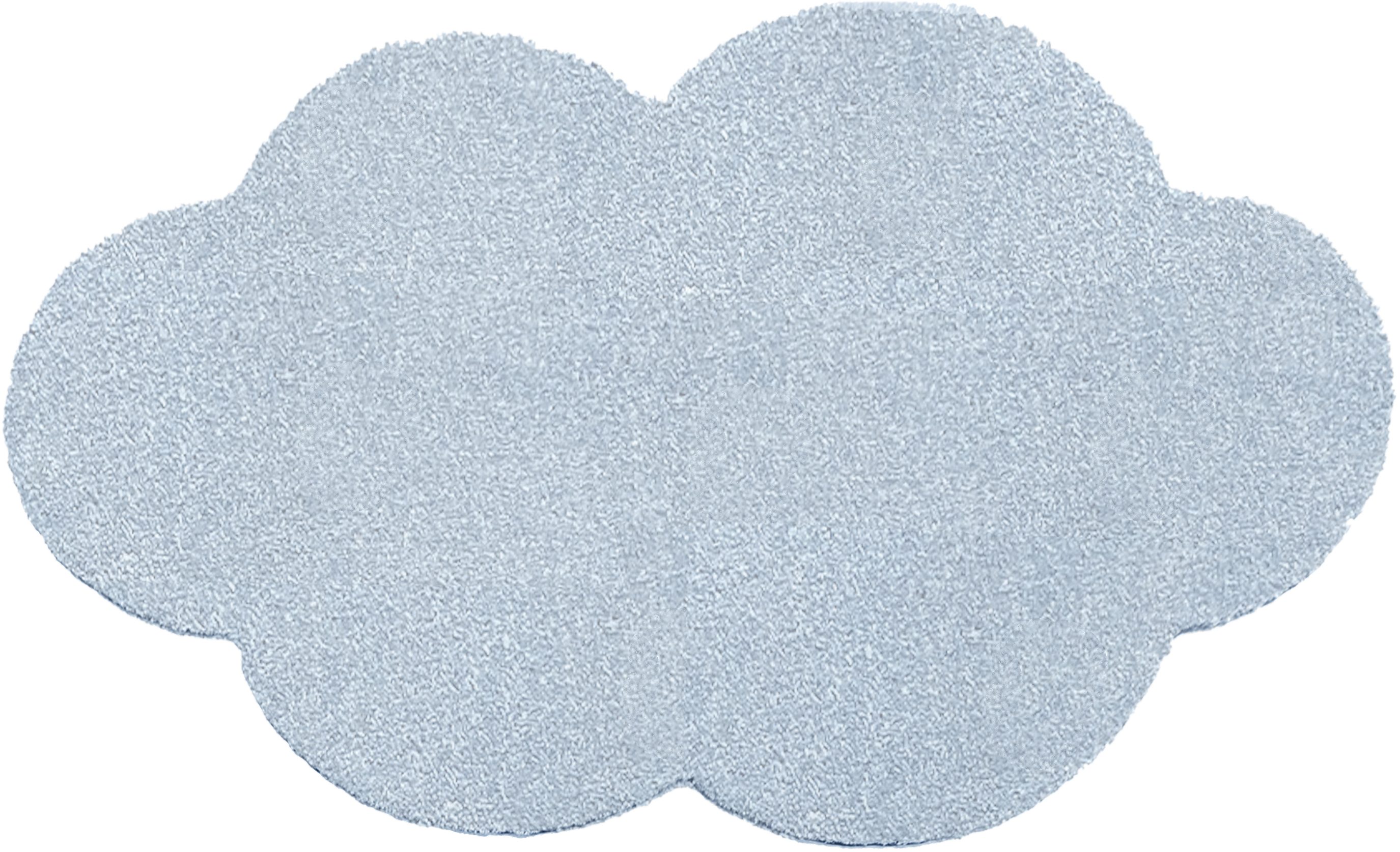 Mad about Mats Kinderteppich Elsa, Kinderteppich Spielteppich Babyteppich, Jungen, Mädchen, Wolke, Pink Blau, weich flauschig, 67 x 110 cm, 0,9 cm hoch, waschbar rutschfest