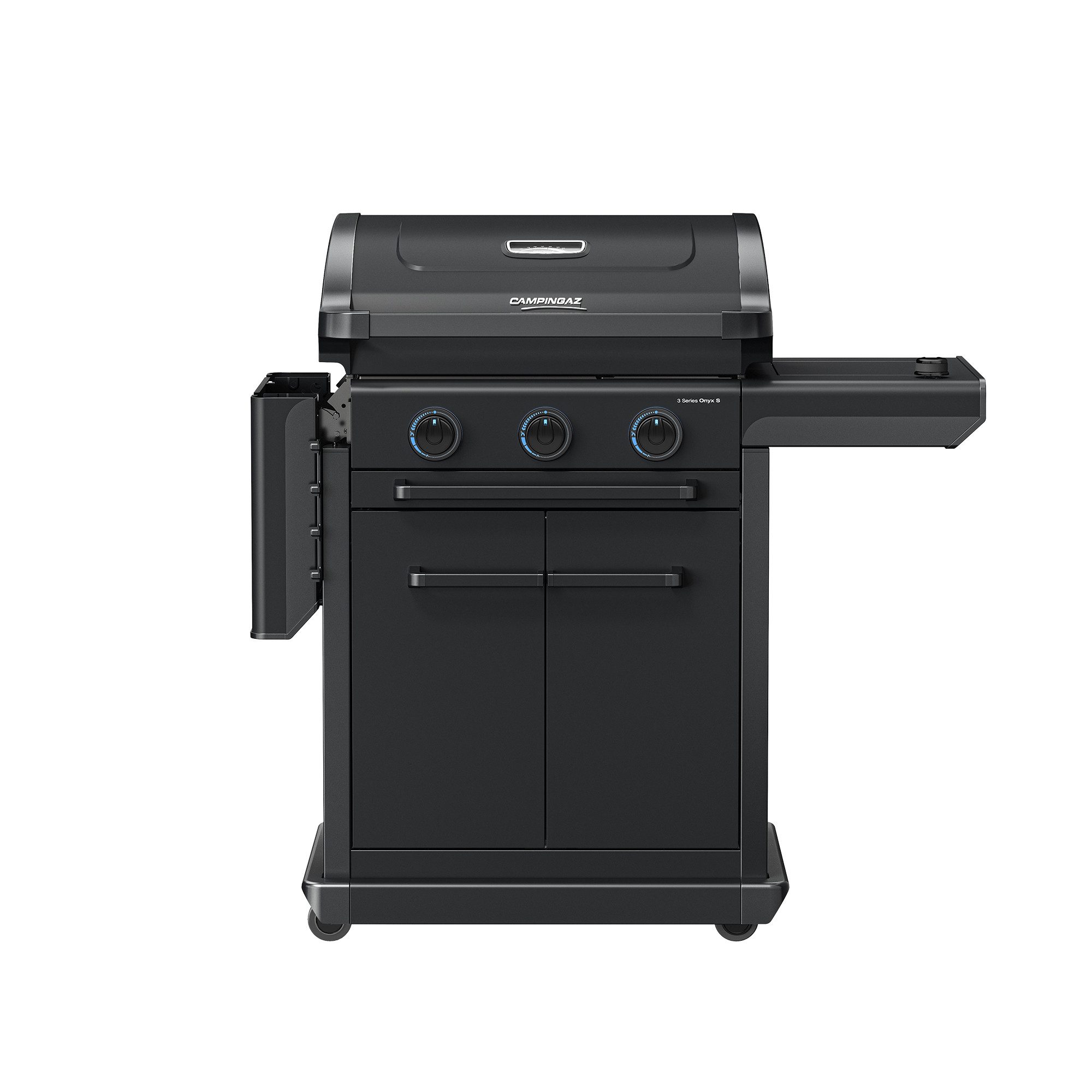 Campingaz Gasgrill 3 Series Onyx S, Blue Flame, Deckelthermometer