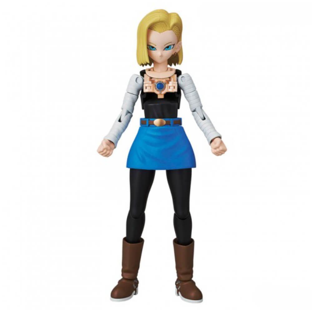 Bandai Sammelfigur BANDAI - DRAGON BALLZ Figure Rise Android #18 - Beweglicher 14cm Bausa, Modelbausatz Figur - 14 cm