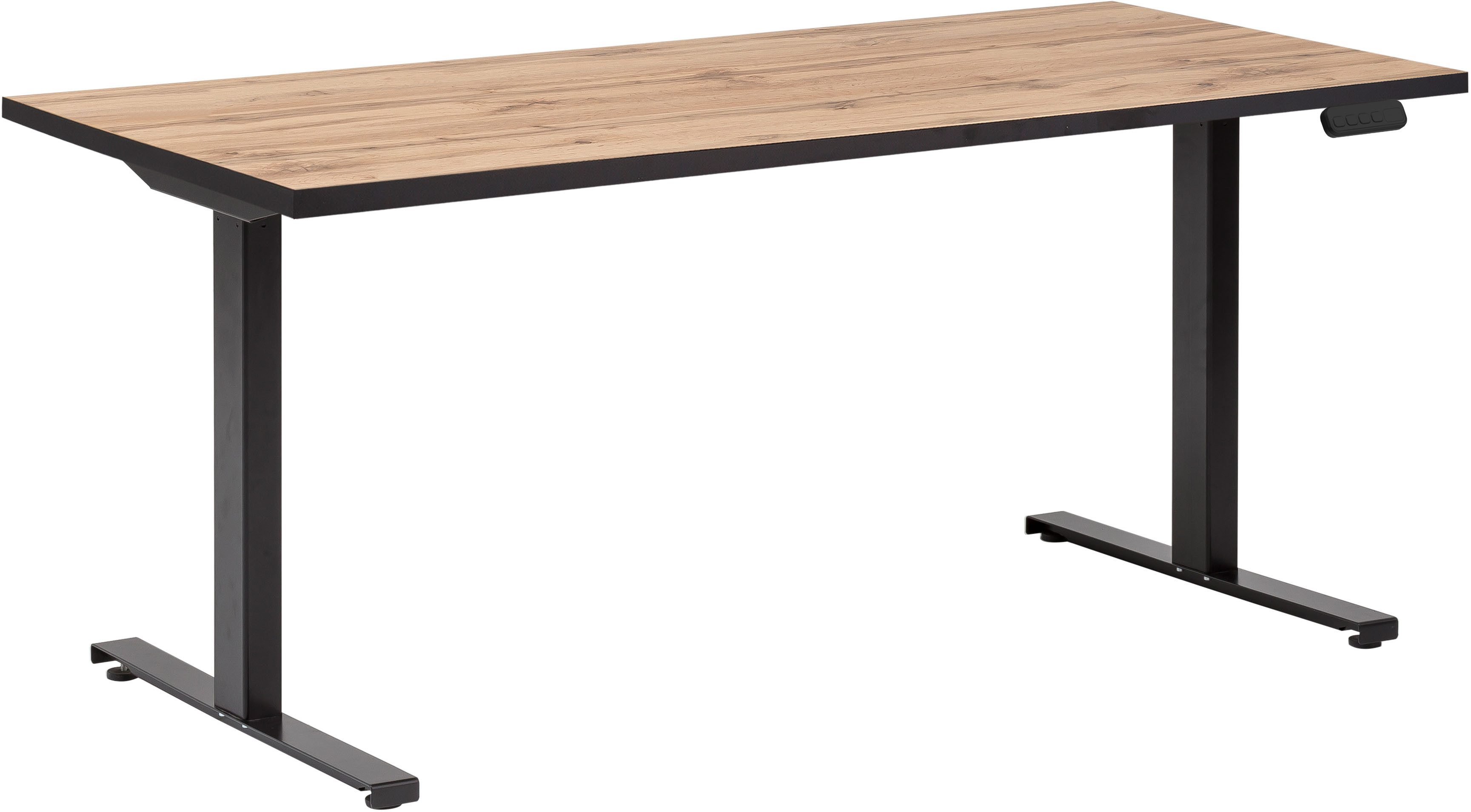 Schildmeyer Schreibtisch Serie 2000, Schreibtisch elektrisch, Made in Germany, B: 160 cm, Solide Verarbeitung - Dieses Produkt ist in Deutschland gefertigt