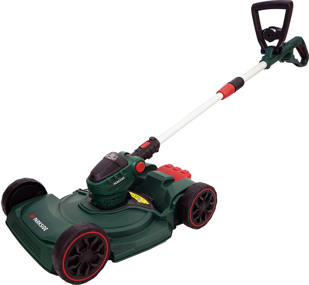 Parkside Akku-Rasentrimmer 20V 3in1 Trimmer Multitrimmer PAMT 20-Li A1, ohne Akku und Ladegerät, 3-in-1-Kombigerät: City-Rasenmäher, Trimmer und Kantenschneider