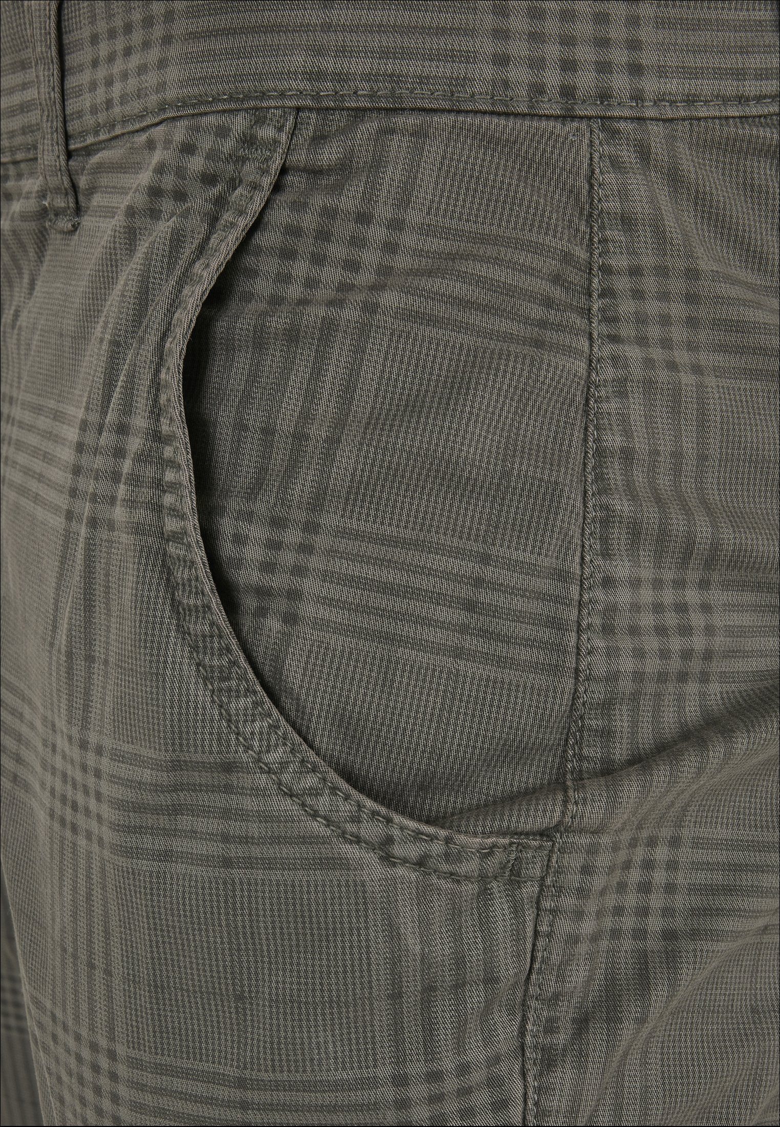 URBAN CLASSICS Cargohose Urban Classics Herren AOP Glencheck Cargo Jog Pants (1-tlg)