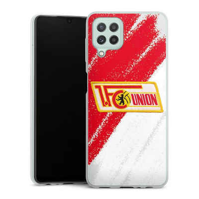DeinDesign Handyhülle Offizielles Lizenzprodukt 1. FC Union Berlin Logo, Samsung Galaxy A22 4G Slim Case Silikon Hülle Ultra Dünn Schutzhülle
