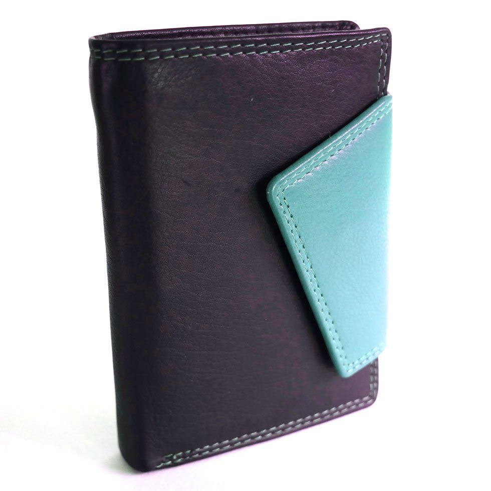 JOCKEY CLUB Geldbörse SMOOTH, hochkant, verstellbarer Druckknopfverschluss außen