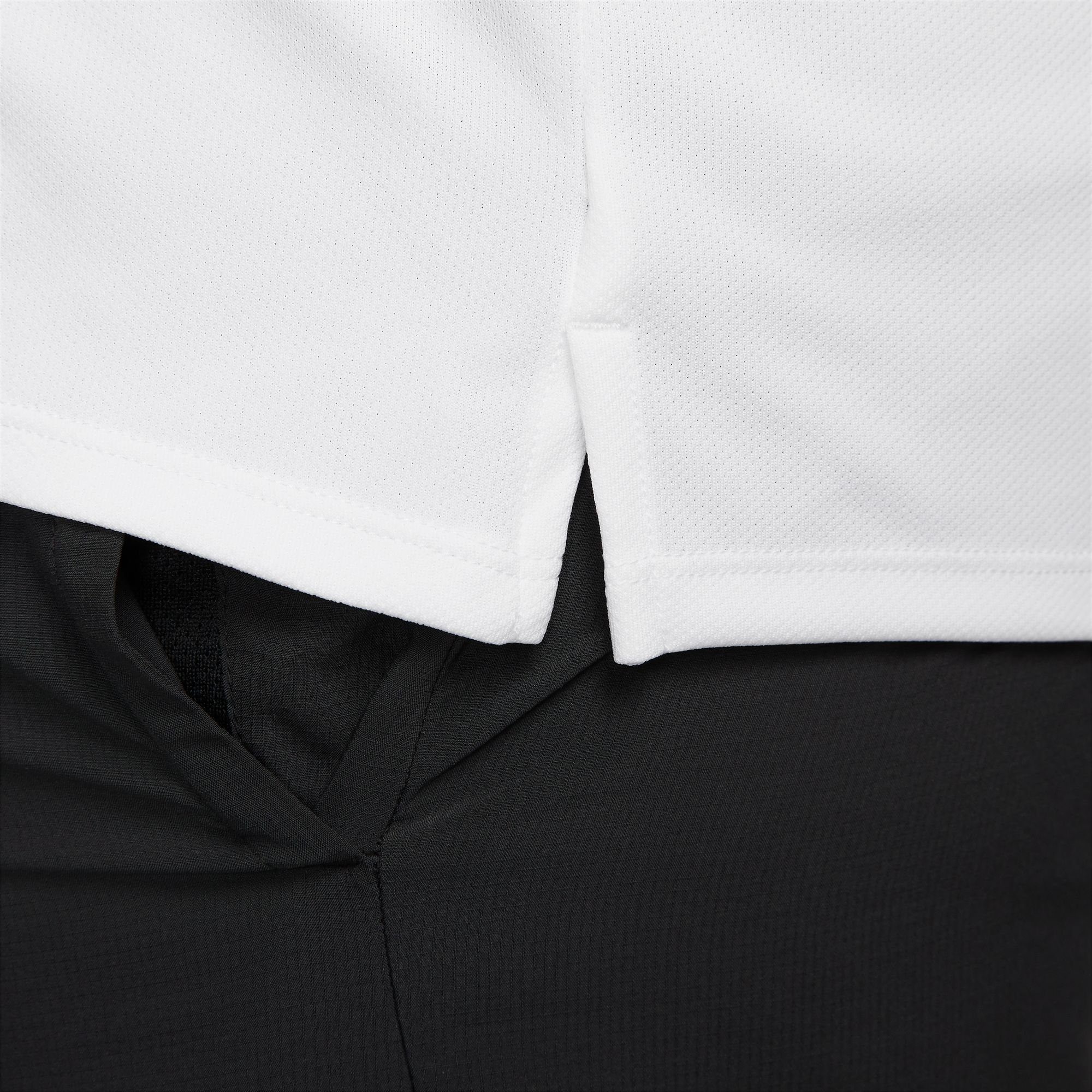 Nike Laufshirt DRI-FIT UV WHITE/REFLECTIVE MILER RUNNING MEN'S SHORT-SLEEVE SILV TOP