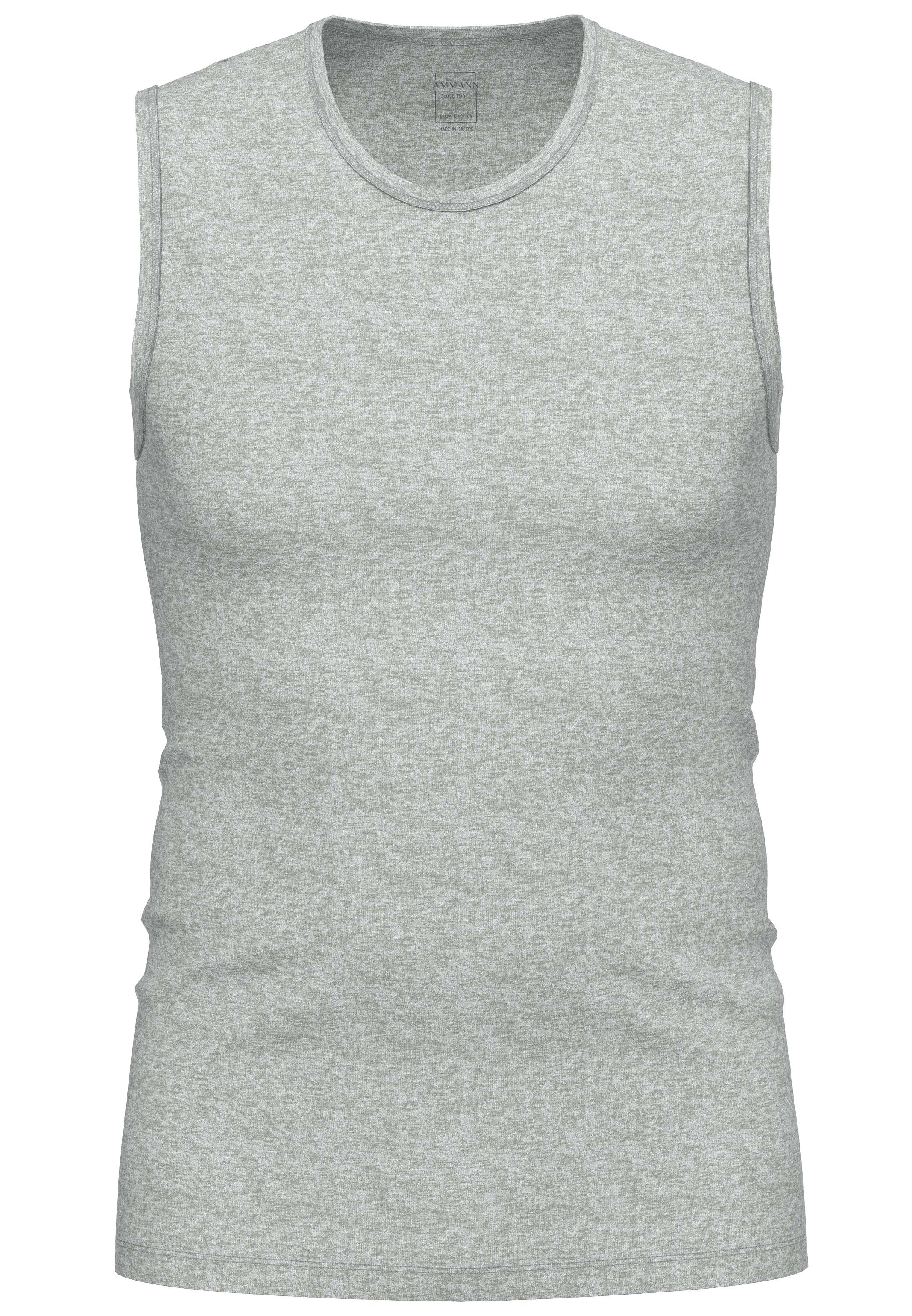 Ammann Unterhemd Close to you (1-St) Unterhemd / Tanktop - Baumwolle - Atmungsaktiv - Elastisches Material