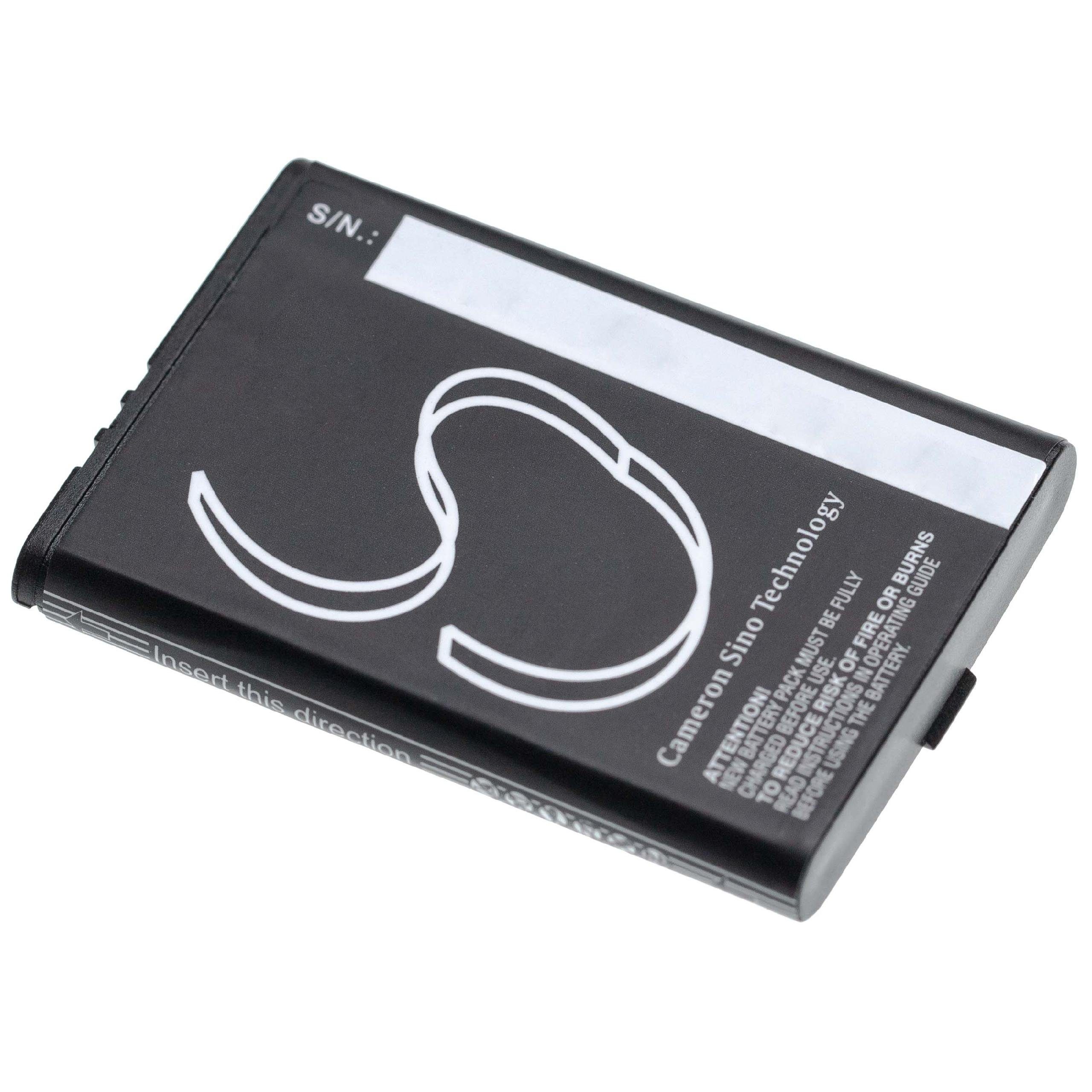 mAh Akku 3DS Li-Ion kompatibel (3,7 1200 V) vhbw Nintendo New mit MWH710A01, NN3DS,