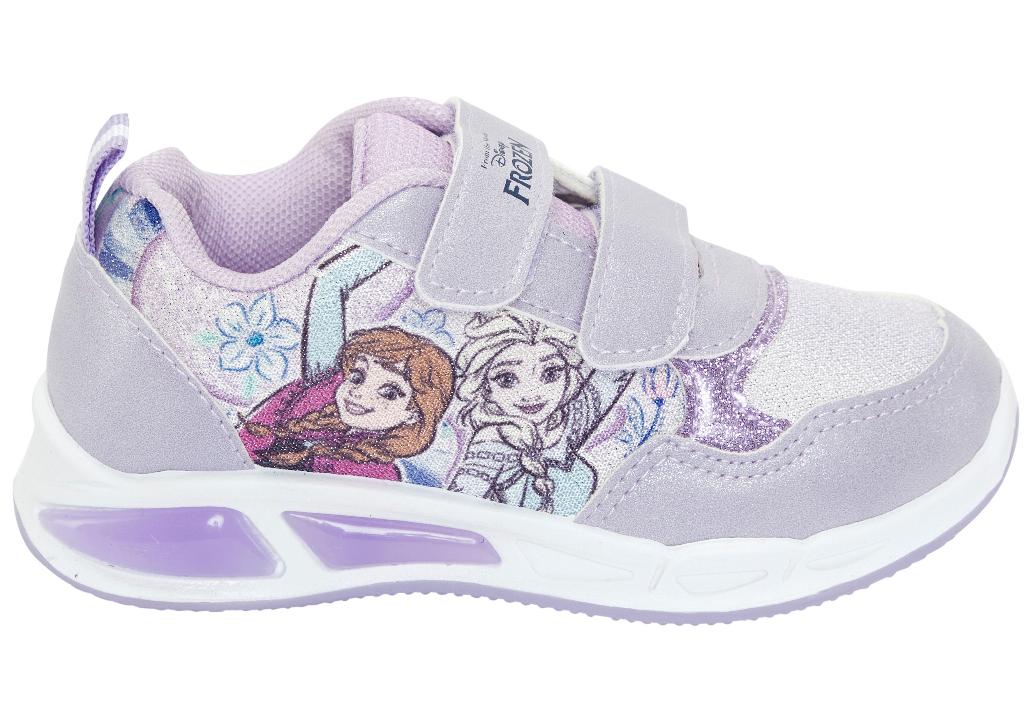 Disney FROZEN Sneaker mit cooler Blinkfunktion