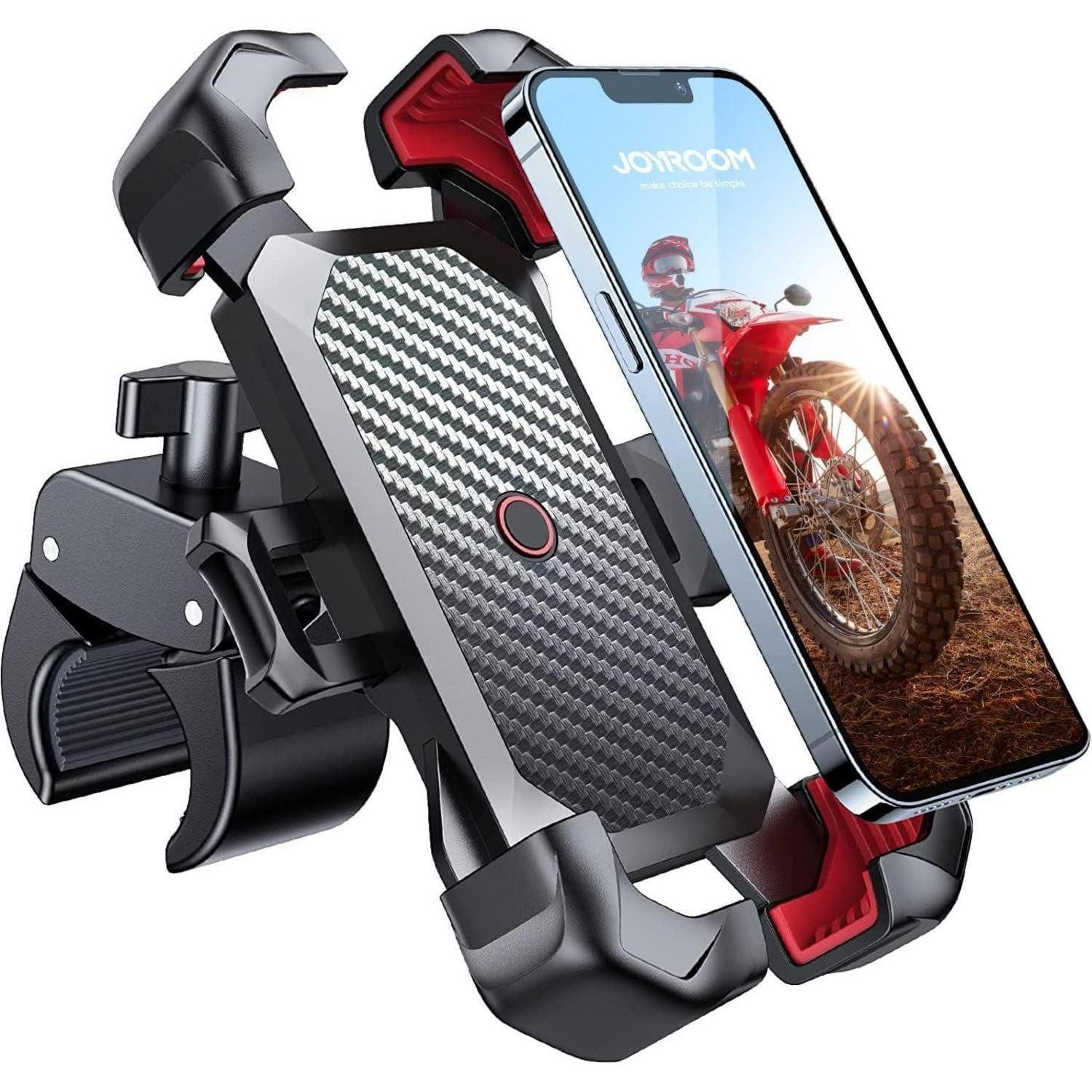 LuxusKollektion Handy-Halterung 2024 Handyhalterung Fahrrad Motorrad Universal Lenker iPhone Samsung