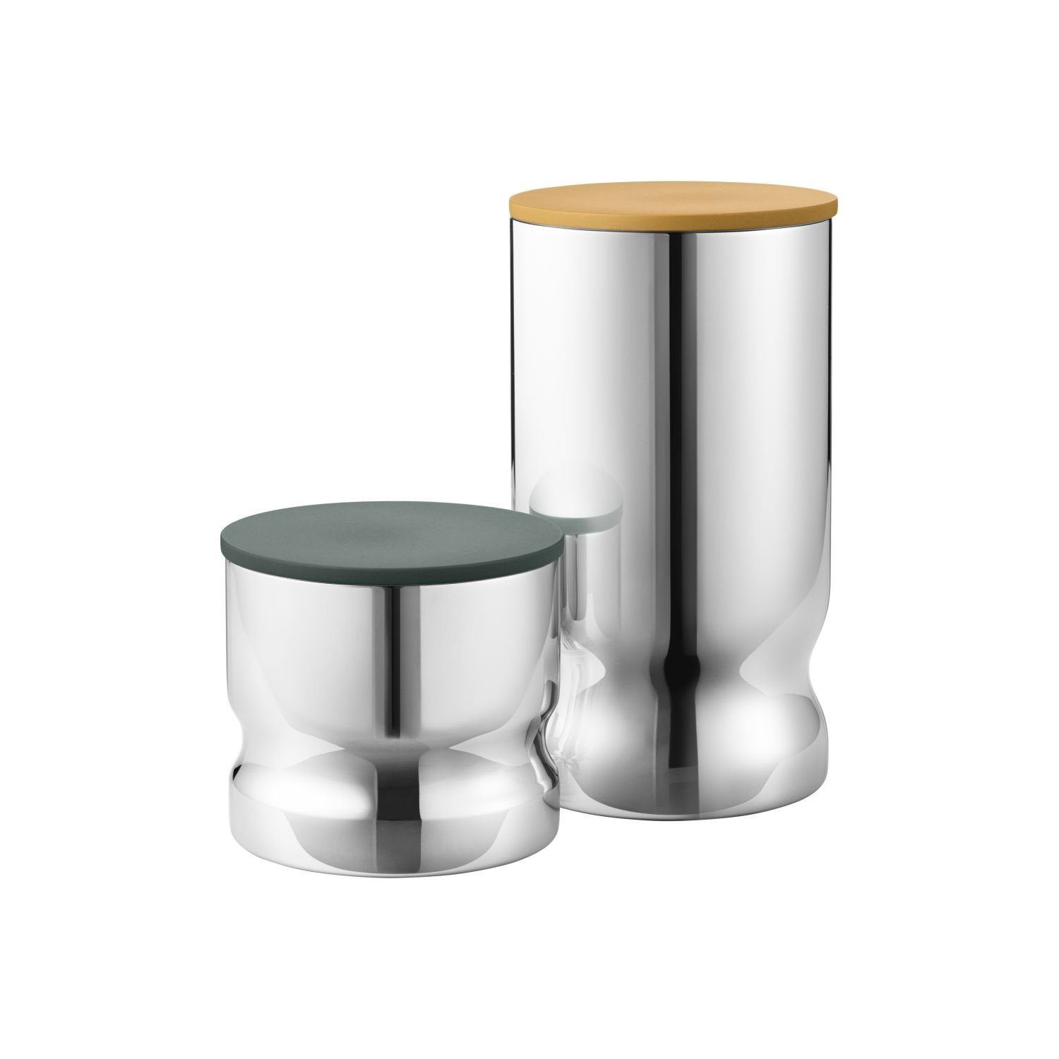 Georg Jensen Vorratsdose Alfredo Mini 500 ml, Edelstahl, thermoplastischer Kunststoff, (1-tlg)
