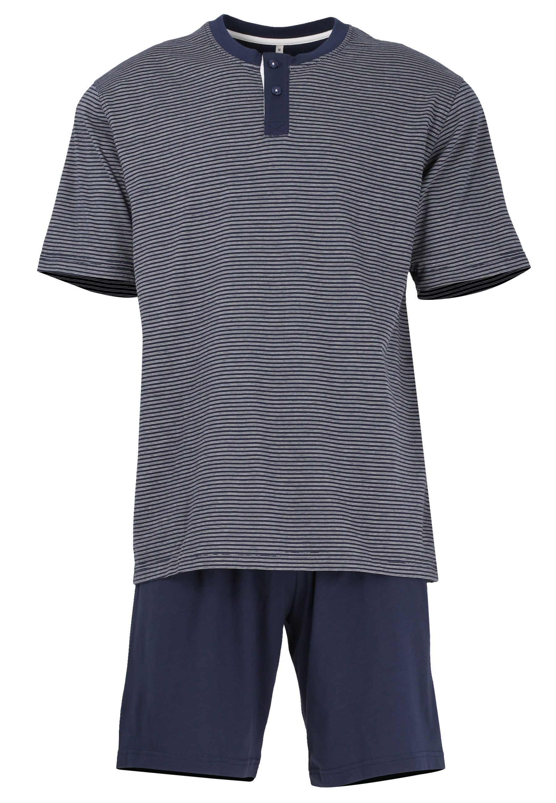 TOM TAILOR Shorty Nebraska (2 tlg) Streifendesign, Kurzarm, Rundhalsausschn günstig online kaufen