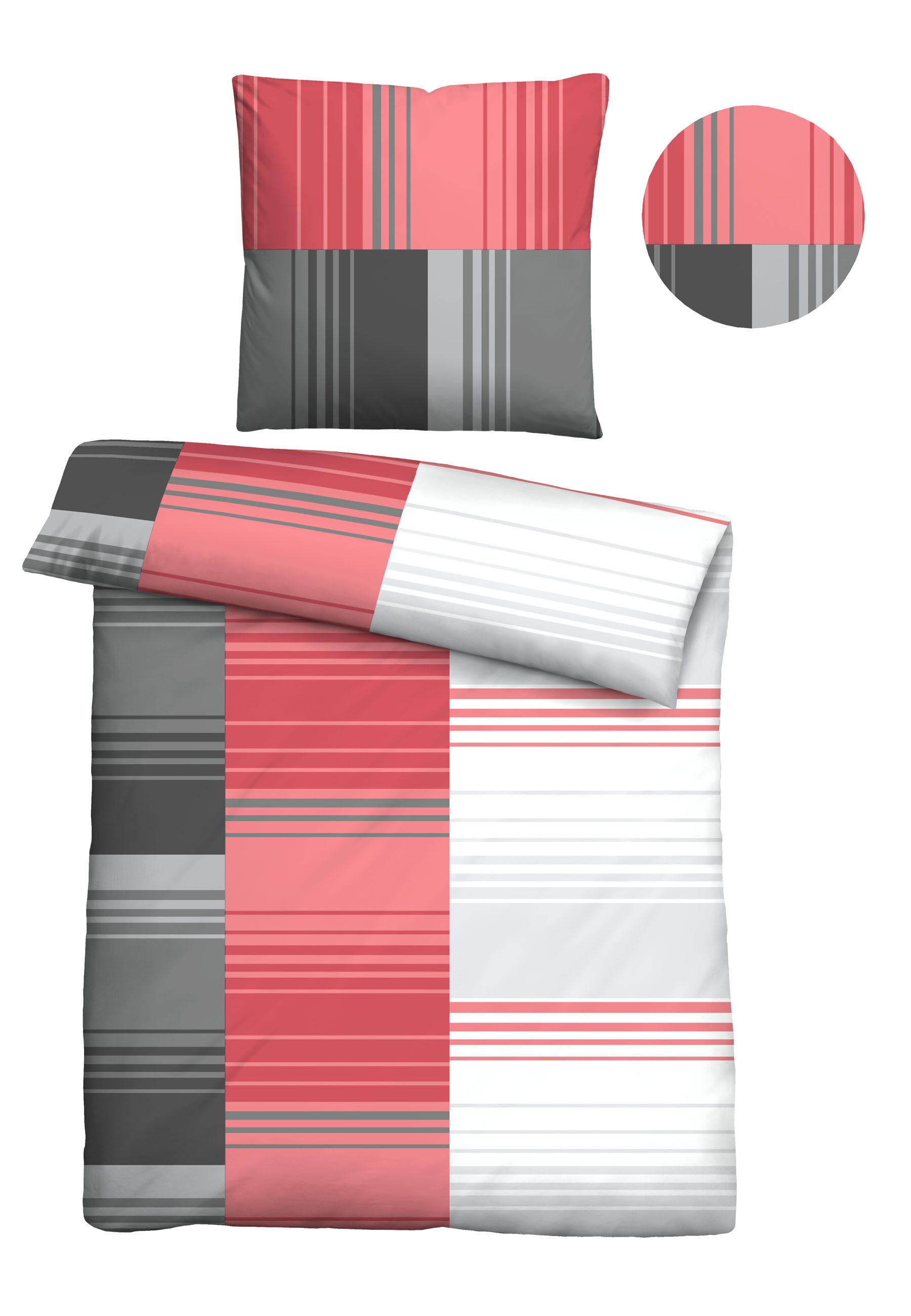 Castell - Markenbettwäsche Bettwäsche "0040756" 2 Stk. tlg. hautsympathisch günstig online kaufen