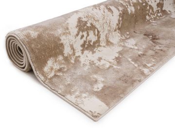 Teppich Auri, andas, rechteckig, Höhe: 12 mm, Vintage, Kurzflor, pflegeleicht, Hoch-Tief-Struktur, Marmor-Design