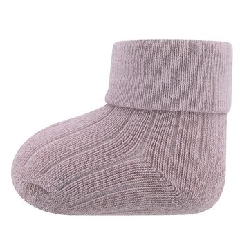 Ewers Socken Newborn Socken Rippe/Punkte (6-Paar)